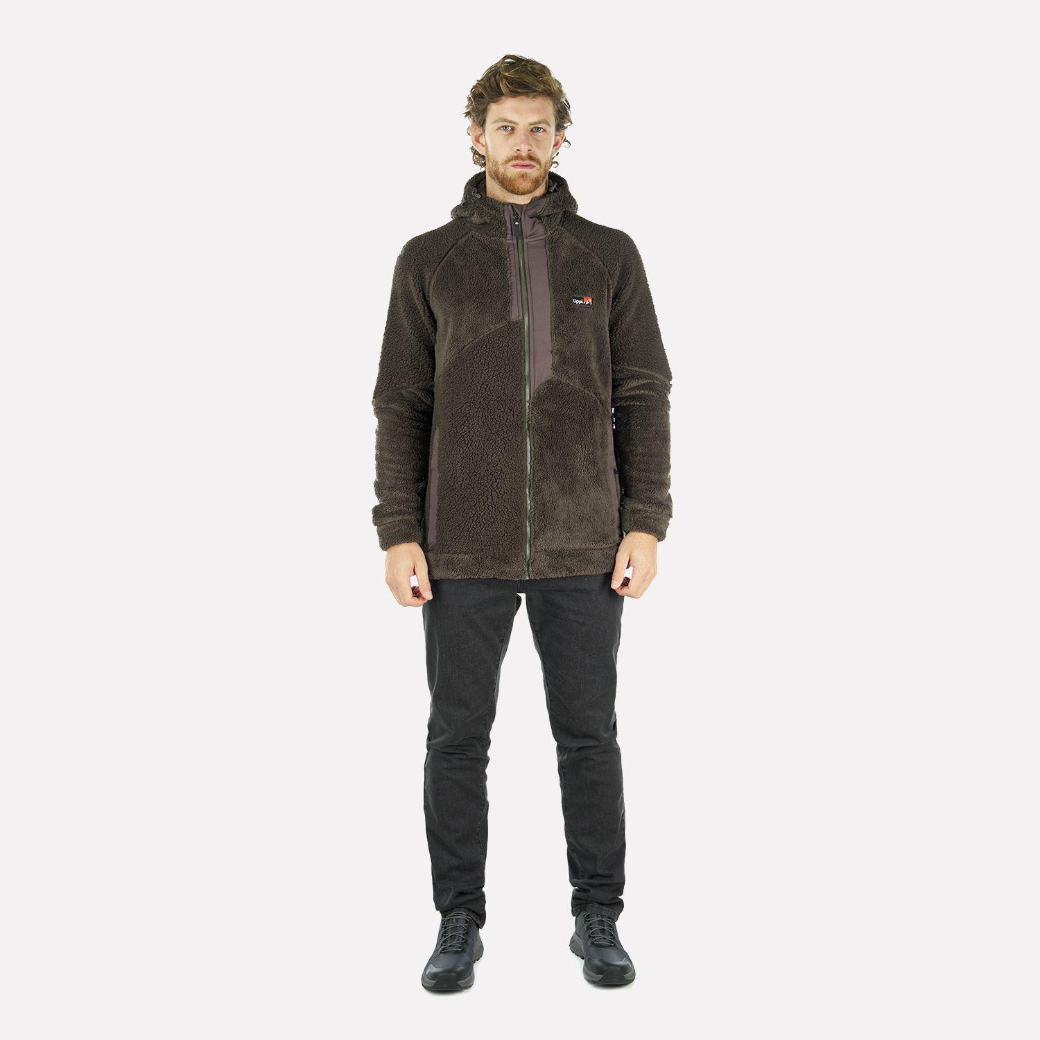 Chaqueta Hombre Bear Shaggy-Pro Hoody Jacket Cafe Oscuro Lippi I22-5