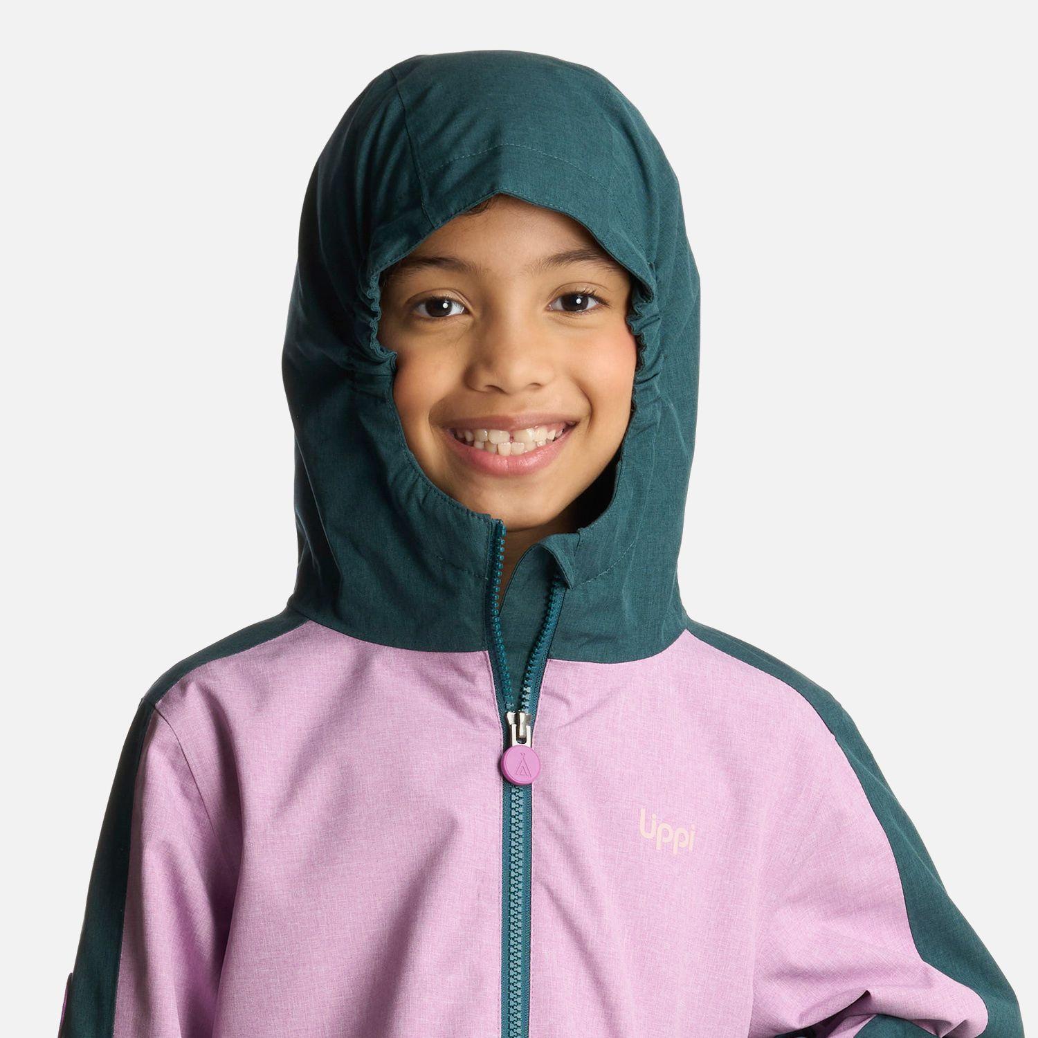 Chaqueta Niña FirePlace B-Dry Jacket Petroleo Lippi-3