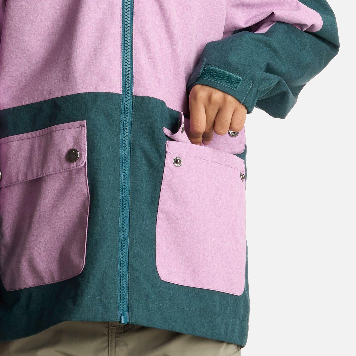 Chaqueta Niña FirePlace B-Dry Jacket Petroleo Lippi-4