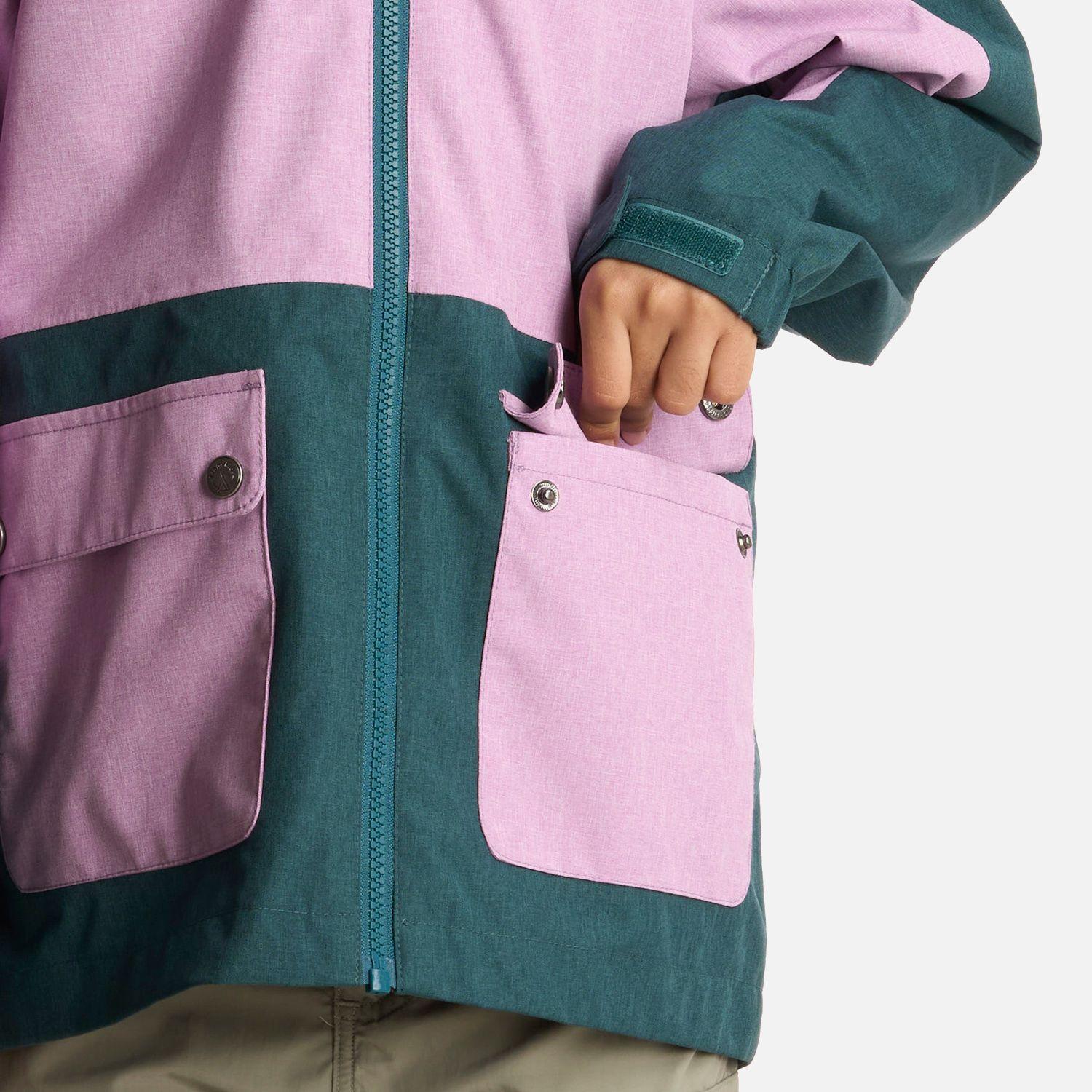 Chaqueta Niña FirePlace B-Dry Jacket Petroleo Lippi-4