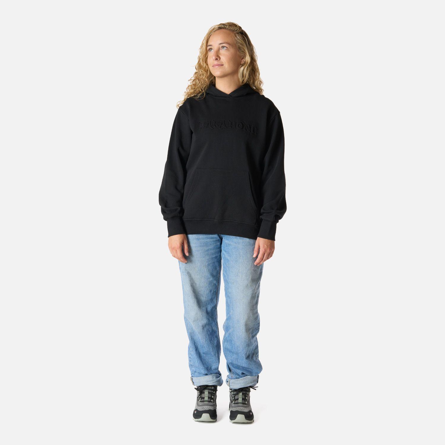 Polerón Mujer Motomami Hoody Negro Haka Honu-5