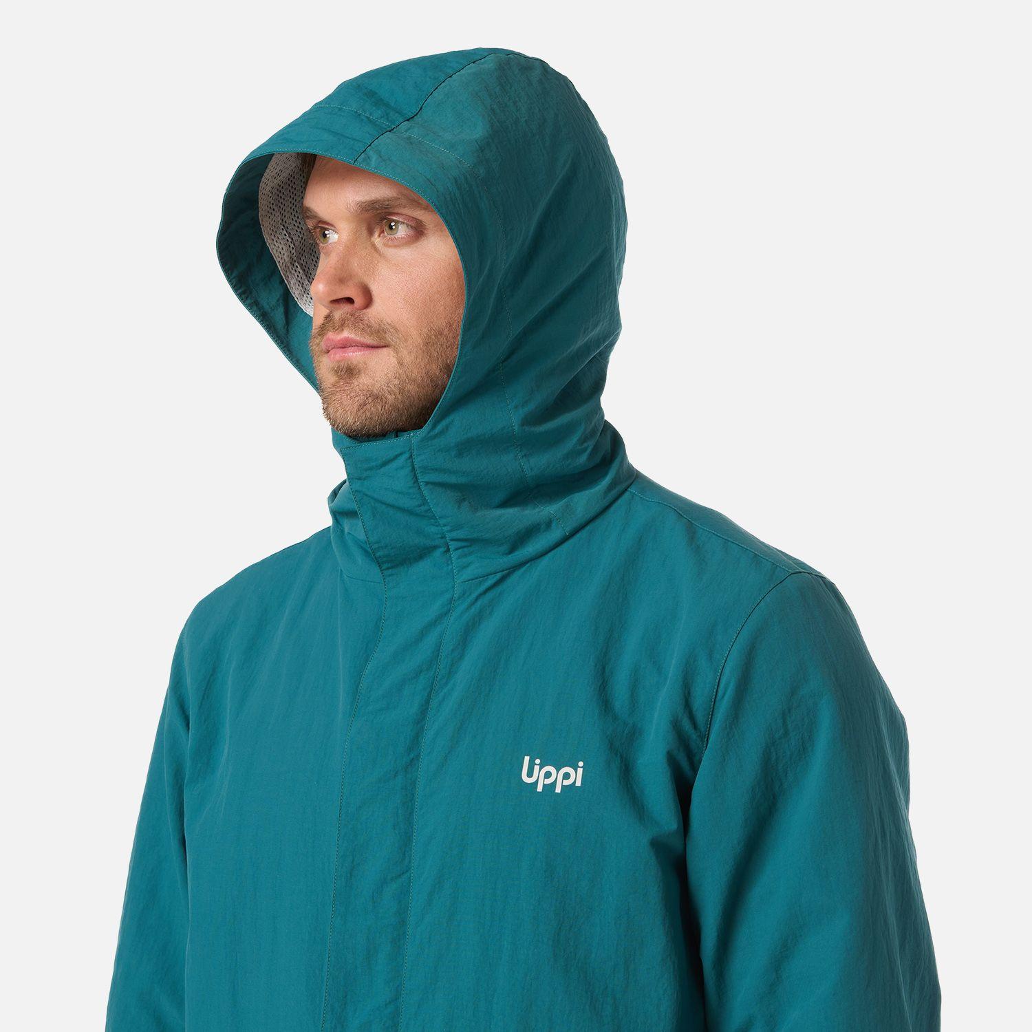 Chaqueta Hombre CityMe WindBreaker Hoody Jacket Petroleo Lippi V26-3