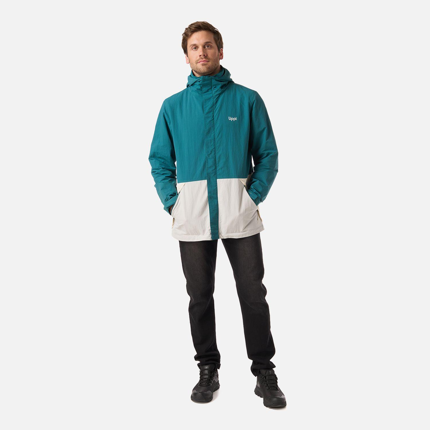 Chaqueta Hombre CityMe WindBreaker Hoody Jacket Petroleo Lippi V26-7