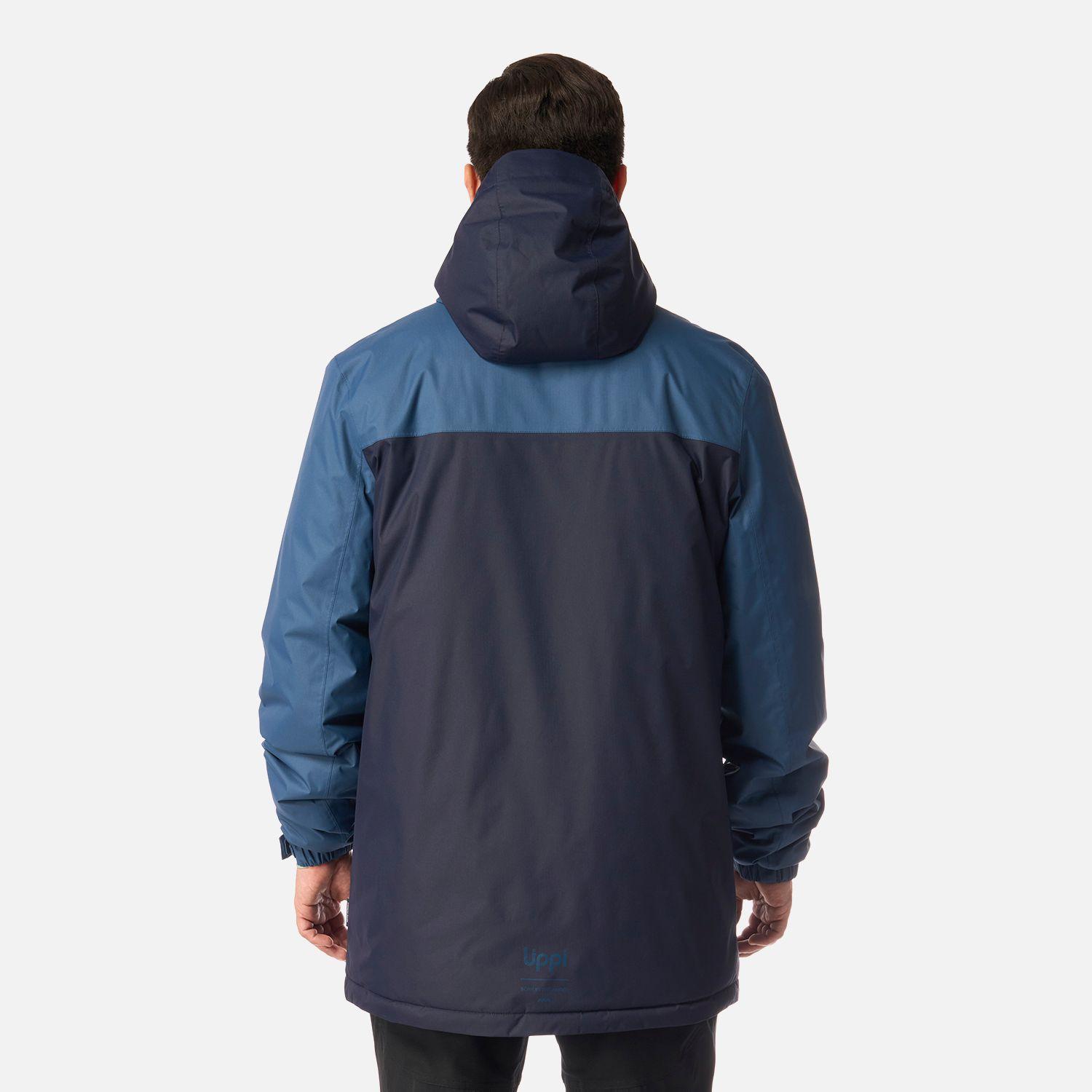 Chaqueta Hombre Gunther B-Dry Hoody Jacket Azul Oscuro Lippi I26-2