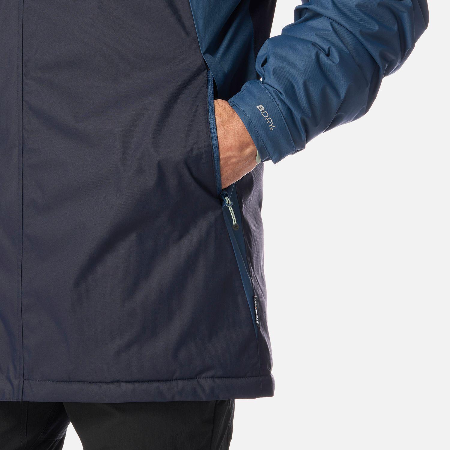 Chaqueta Hombre Gunther B-Dry Hoody Jacket Azul Oscuro Lippi I26-4