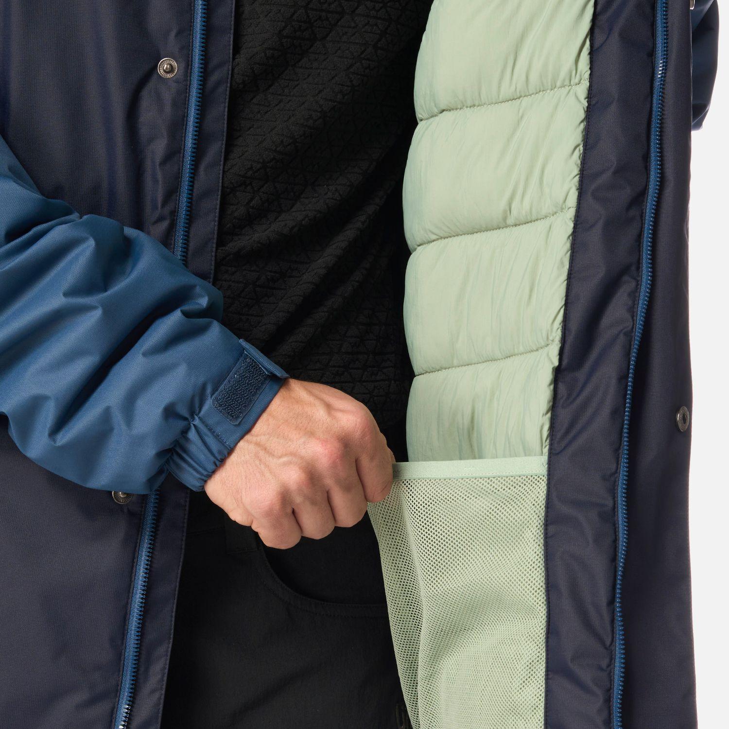 Chaqueta Hombre Gunther B-Dry Hoody Jacket Azul Oscuro Lippi I26-5