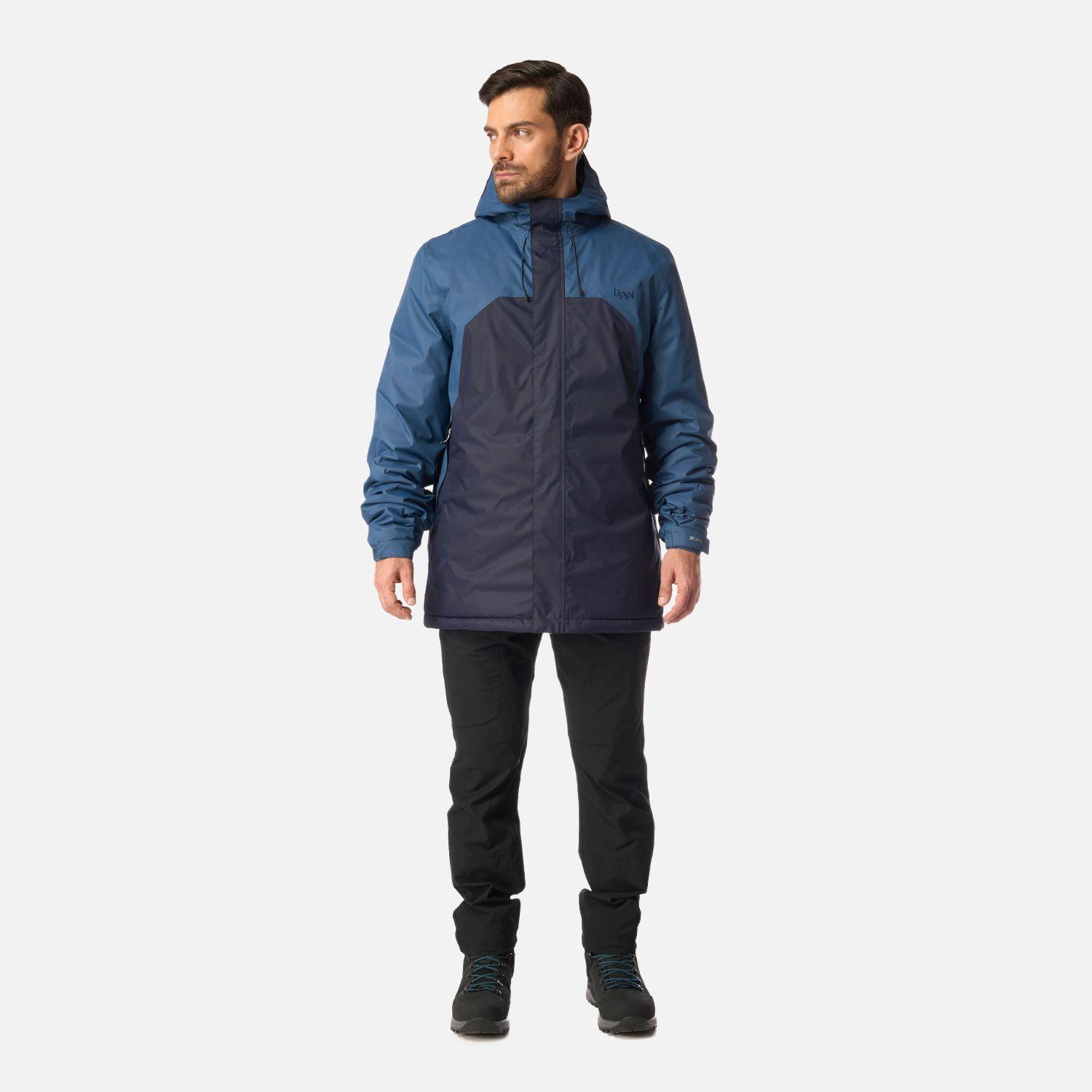 Chaqueta Hombre Gunther B-Dry Hoody Jacket Azul Oscuro Lippi I26-6