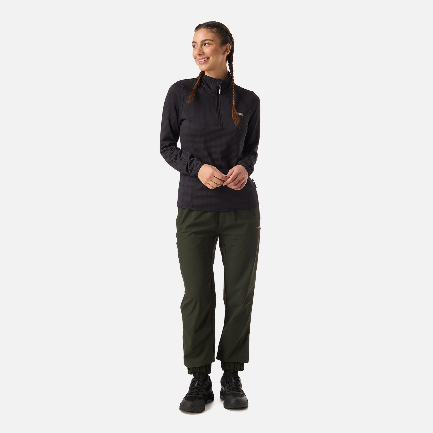 Polerón Mujer Taina Negro Haka Honu V26-4