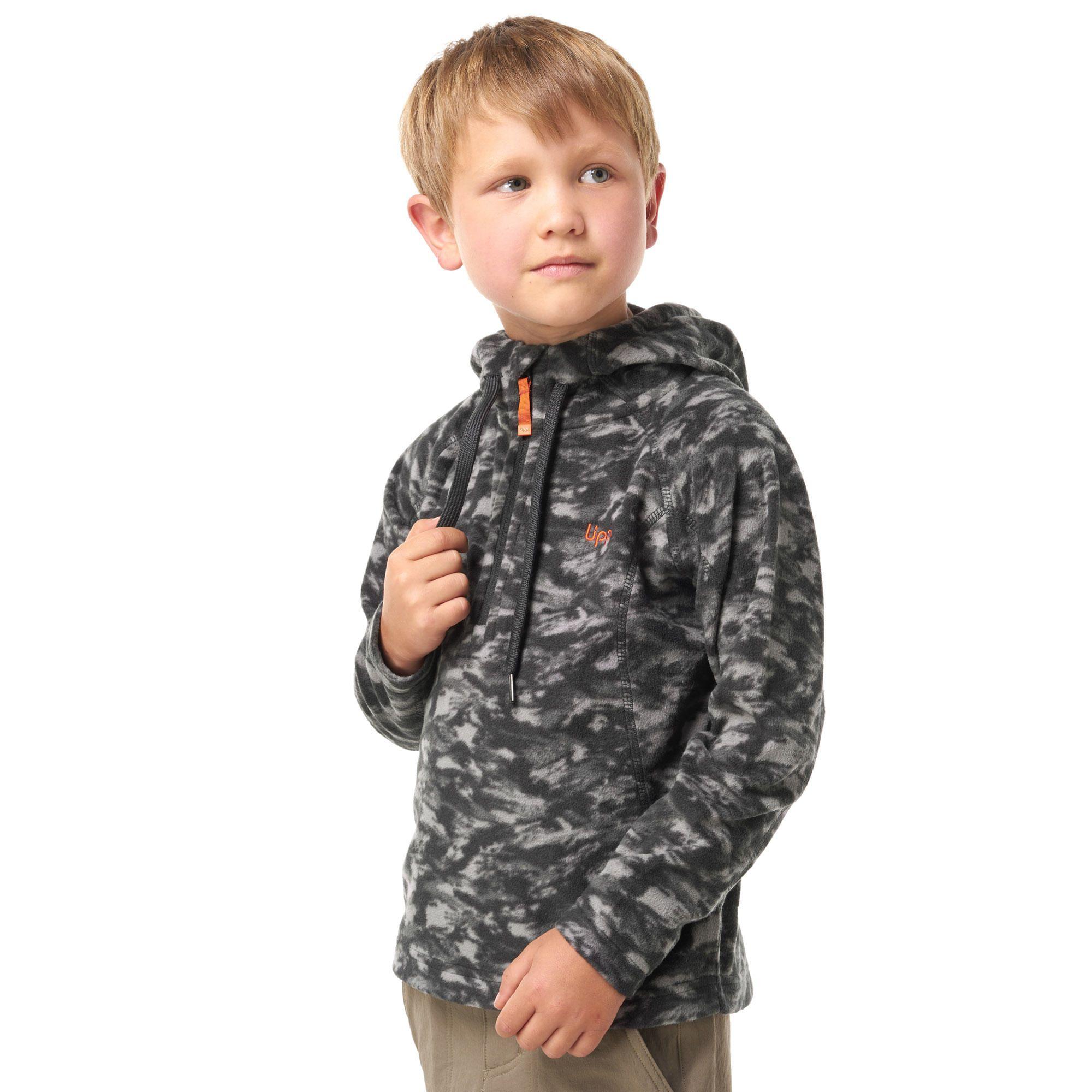 Poleron Niño Cold Day Therm-Pro Hoody Jacket Verde / Verde Bosque Lippi-2