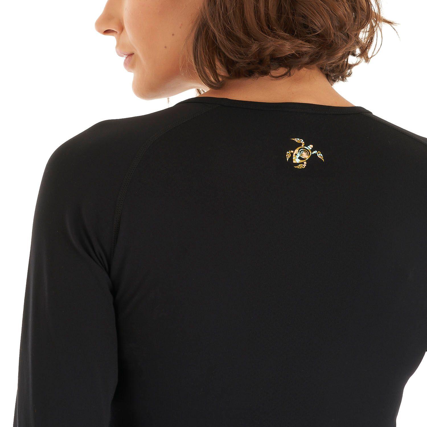 Primera Capa Mujer Puma Austral Top Negro Haka Honu I25-5