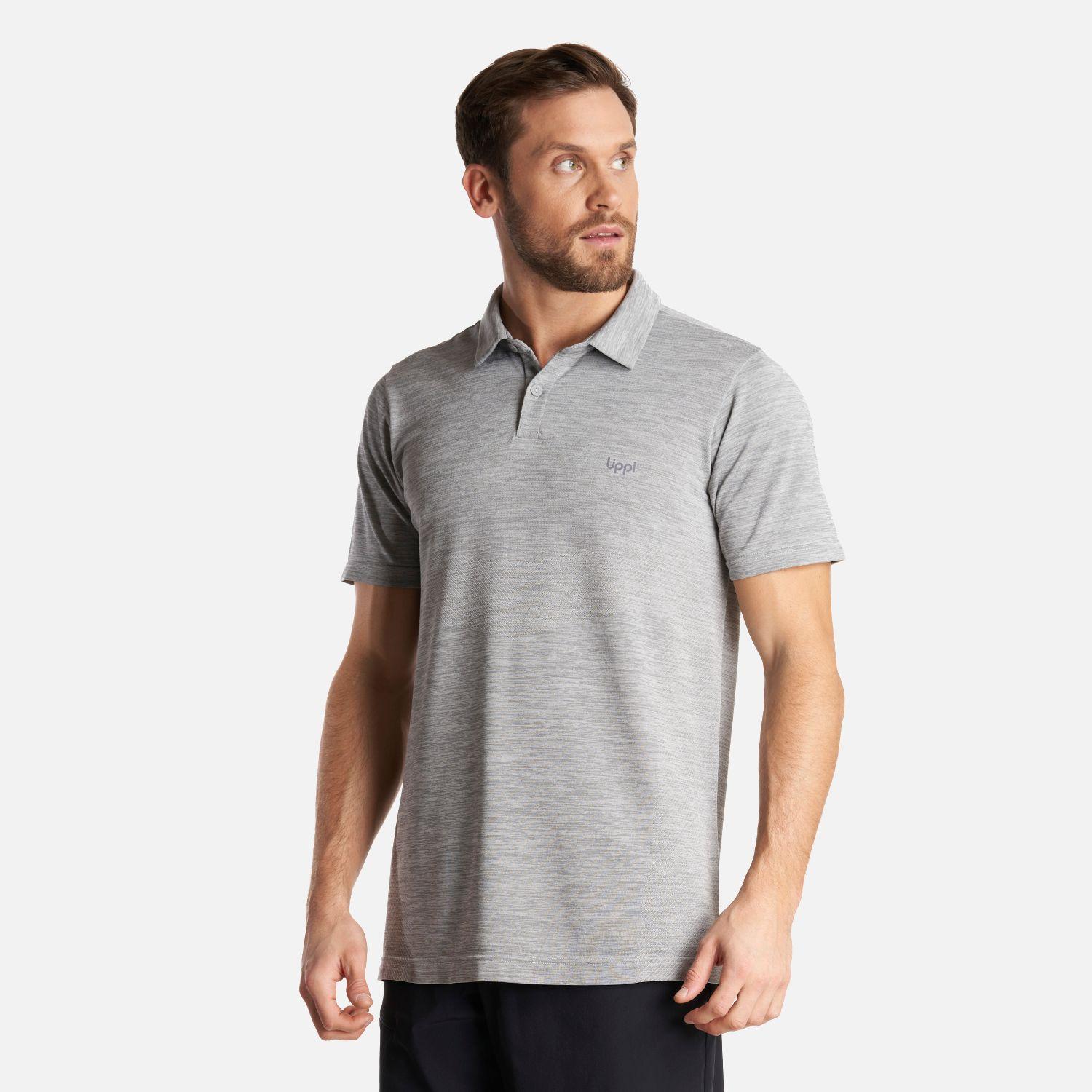 Polera Hombre B-Relax T-Shirt Gris Claro Lippi-2