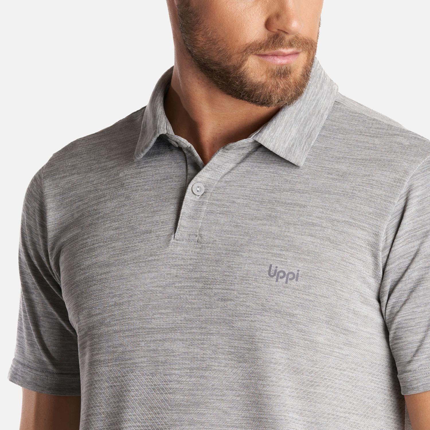 Polera Hombre B-Relax T-Shirt Gris Claro Lippi-4