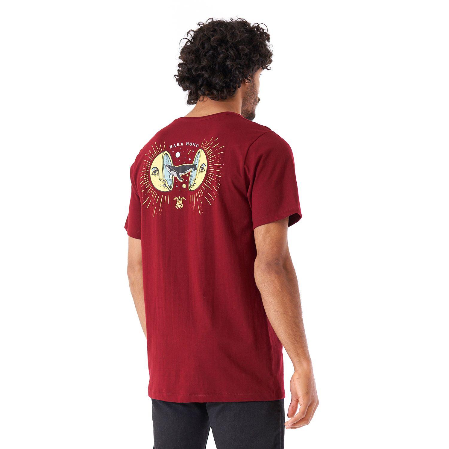 Polera Hombre Solana Rojo Haka Honu-2