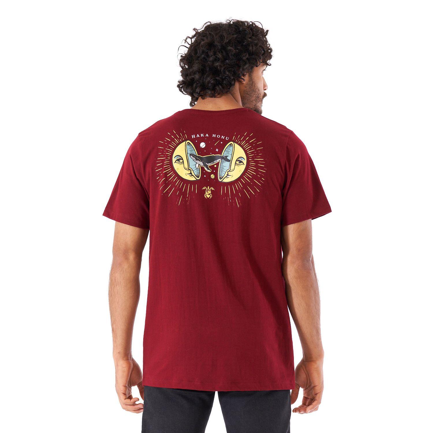 Polera Hombre Solana Rojo Haka Honu-5