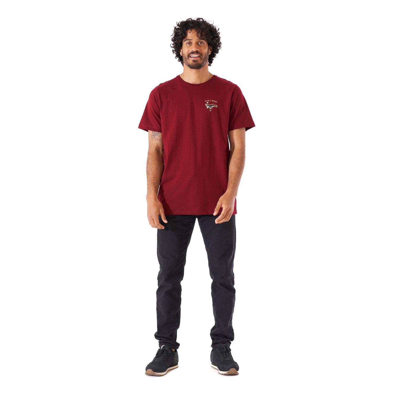 Polera Hombre Solana Rojo Haka Honu-6