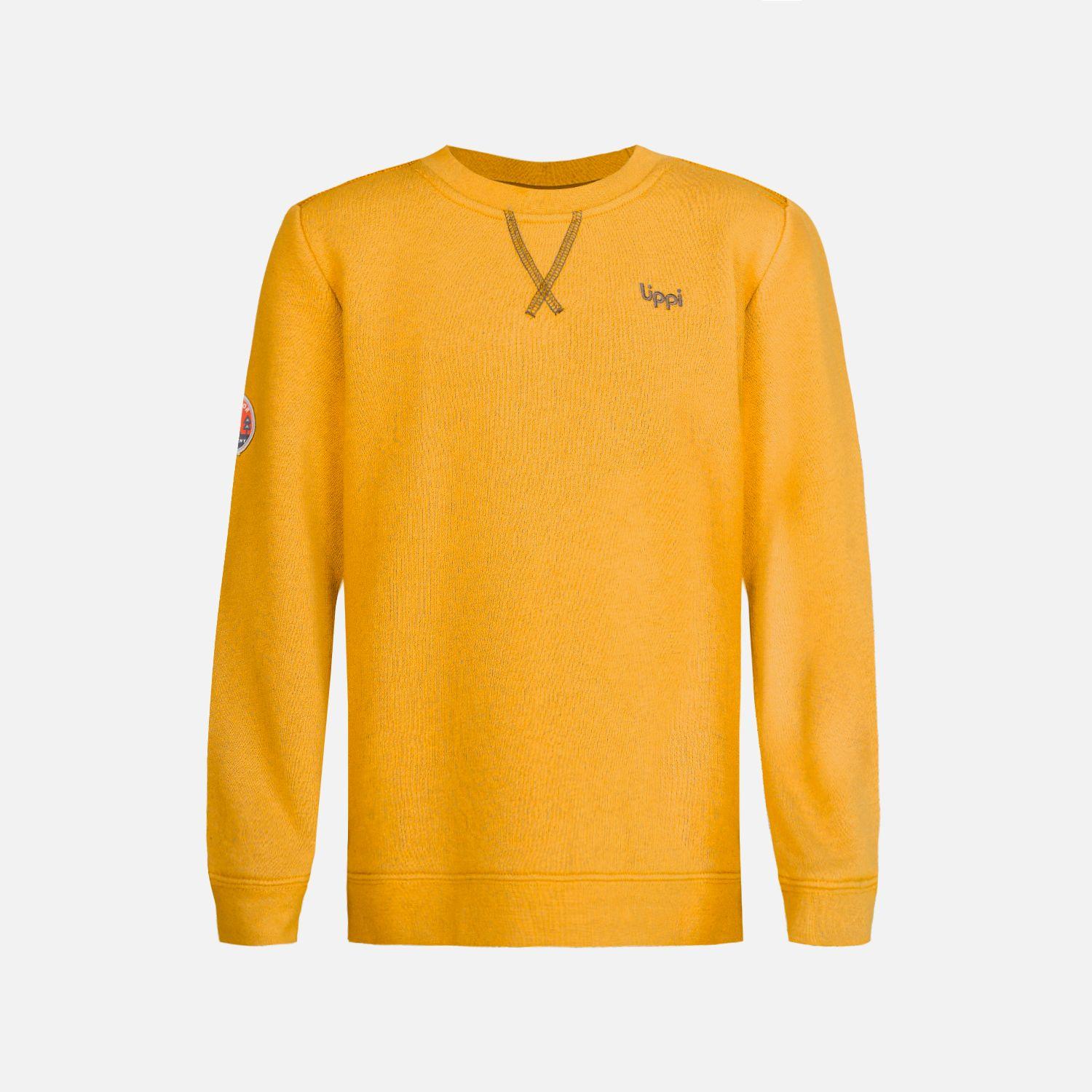 Poleron Niño Insigne Sweatshirt Mostaza Lippi-0