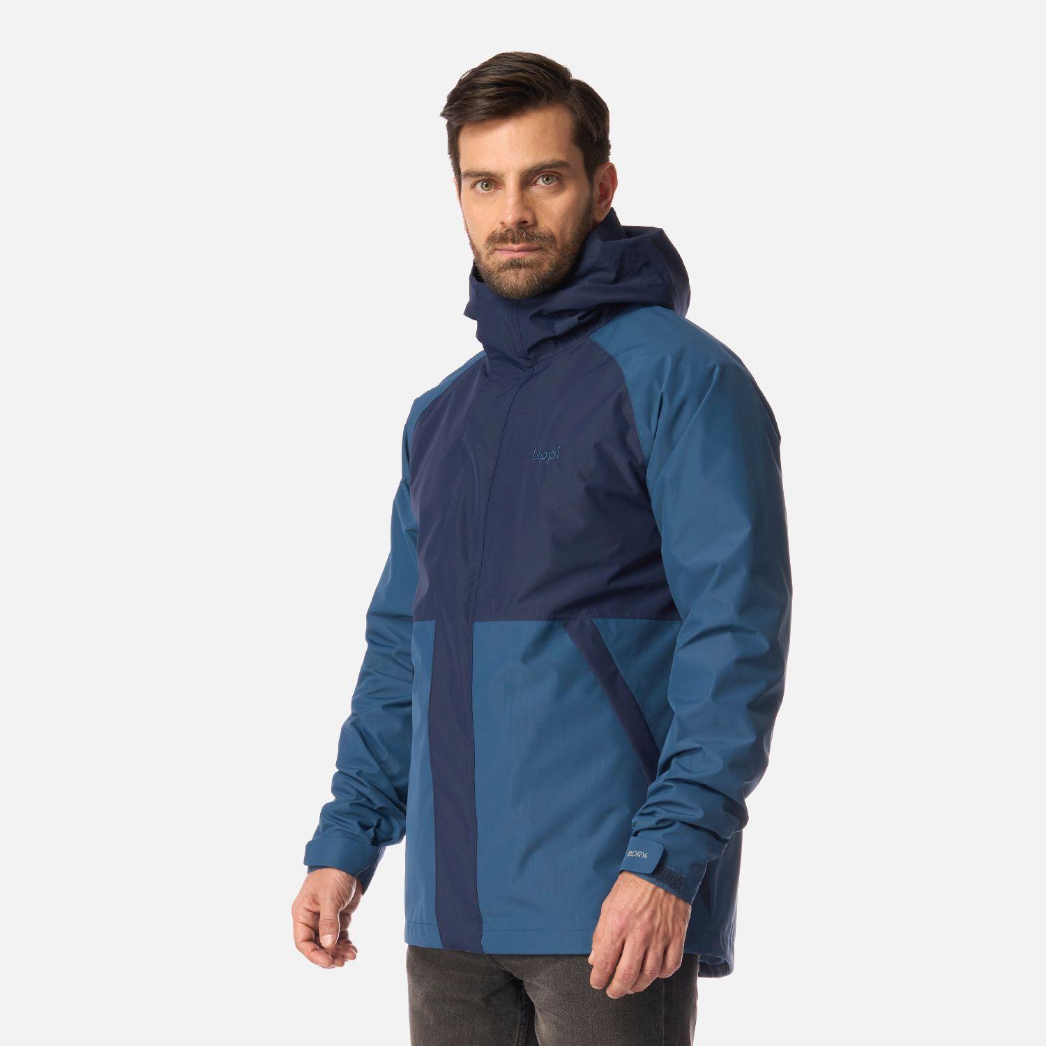 Chaqueta Hombre Lake Fusion 3 B-Dry Jacket Azul Oscuro Lippi I26-2