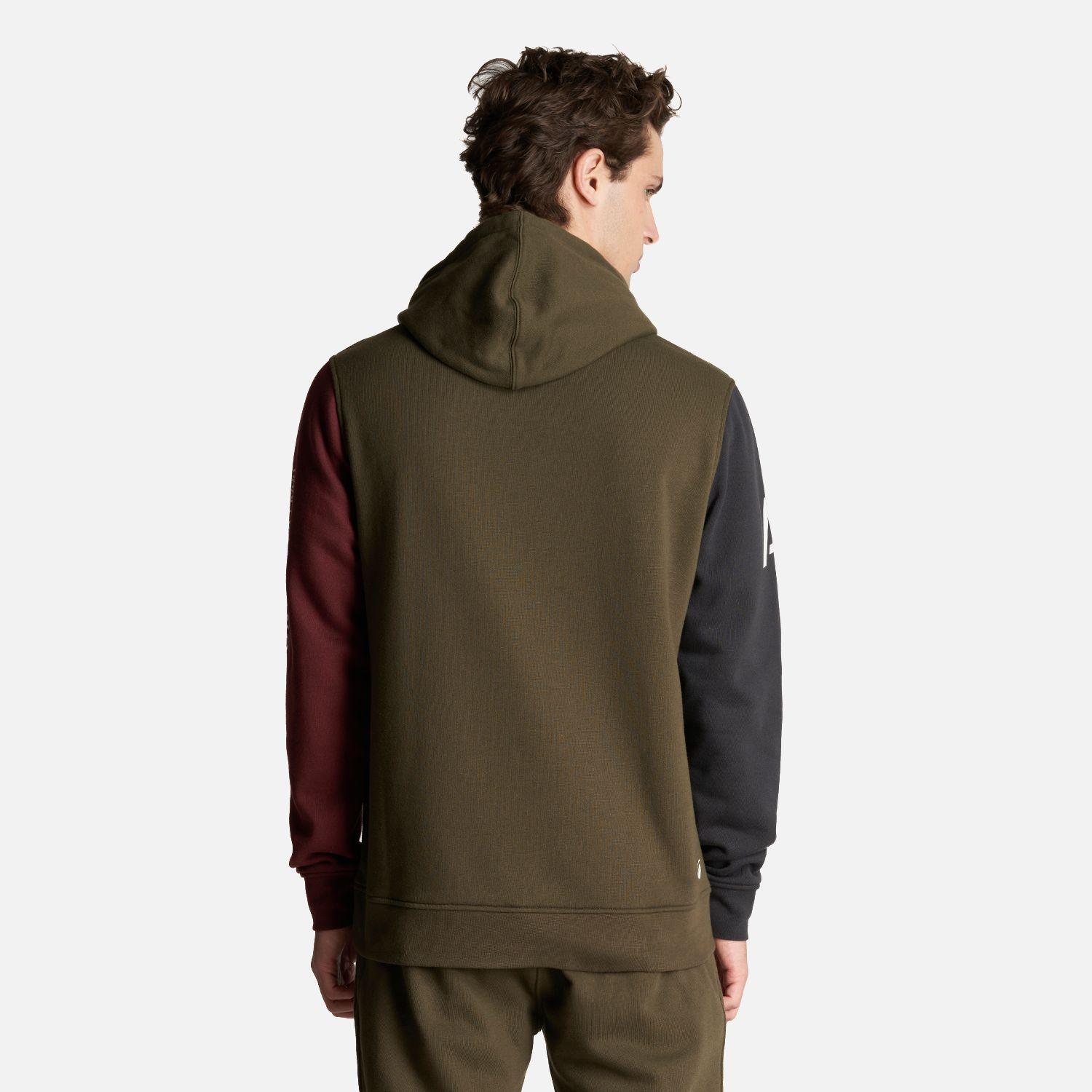 Poleron Hombre Insigne Vulcano Hoody Sweatshirt Oliva Oscuro Lippi-4