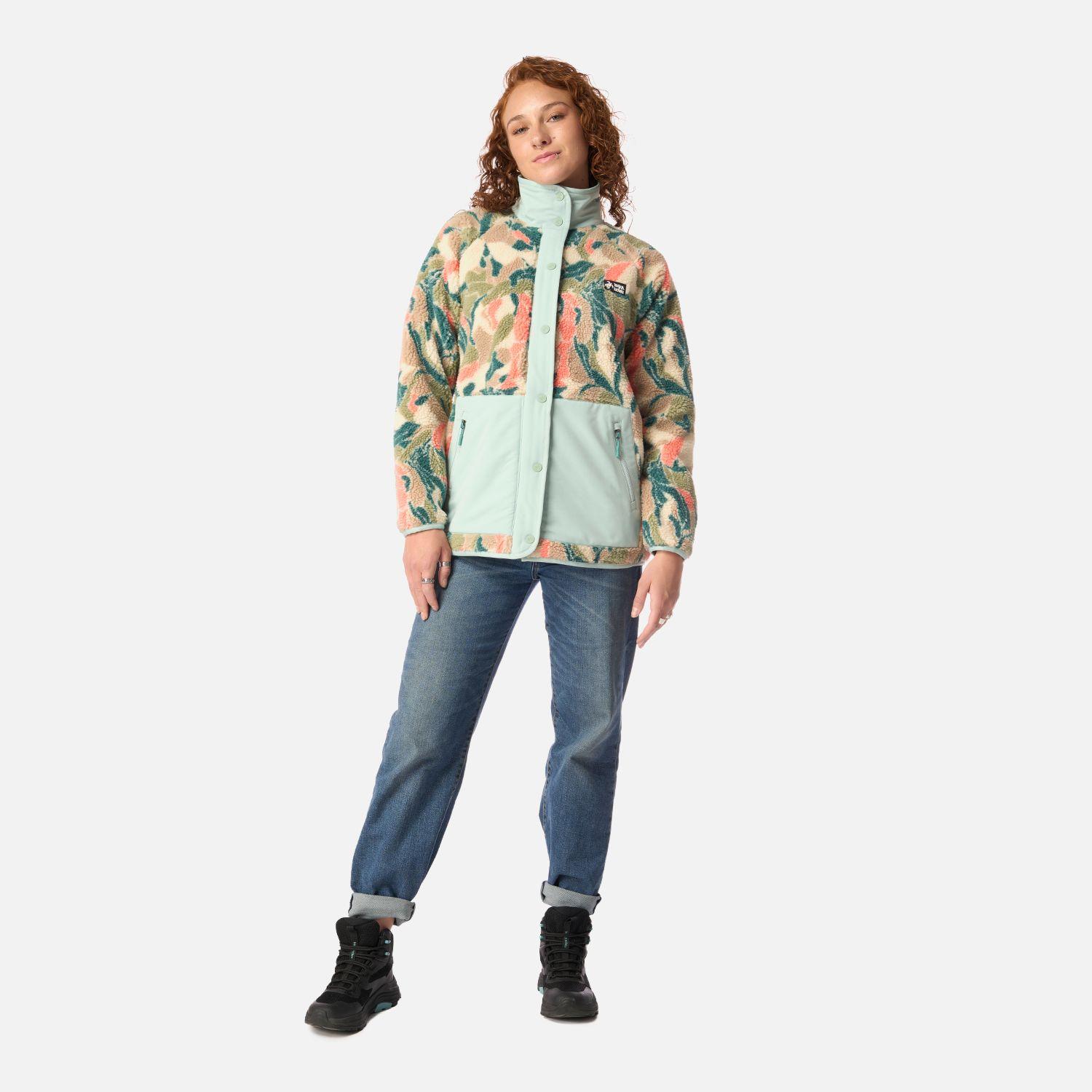 Polar Mujer Zip-porrito Print Celeste Haka Honu I26-6