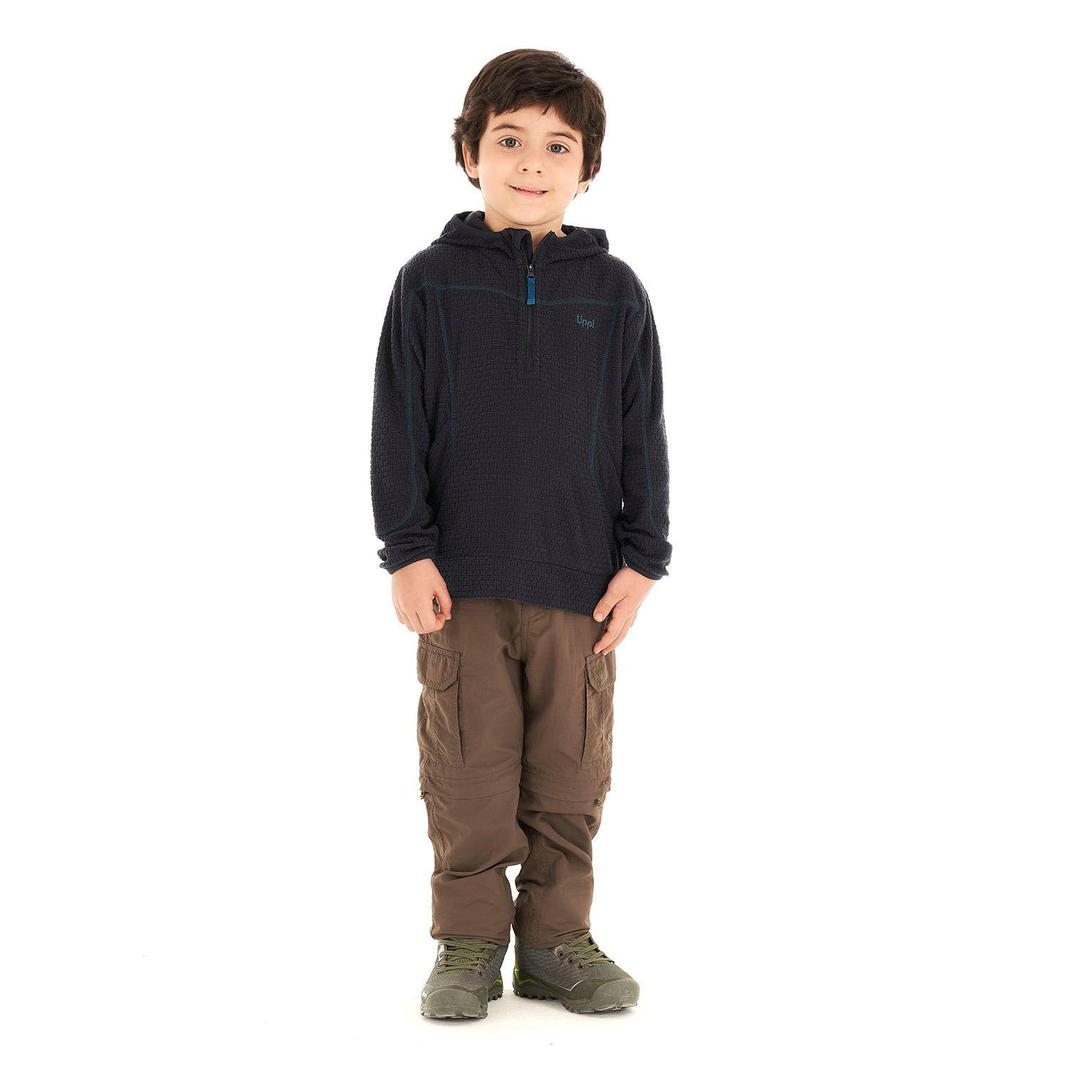 Poleron Niño Saltamontes Nano-F 14 Zip Hoody Azul Marino Lippi-8