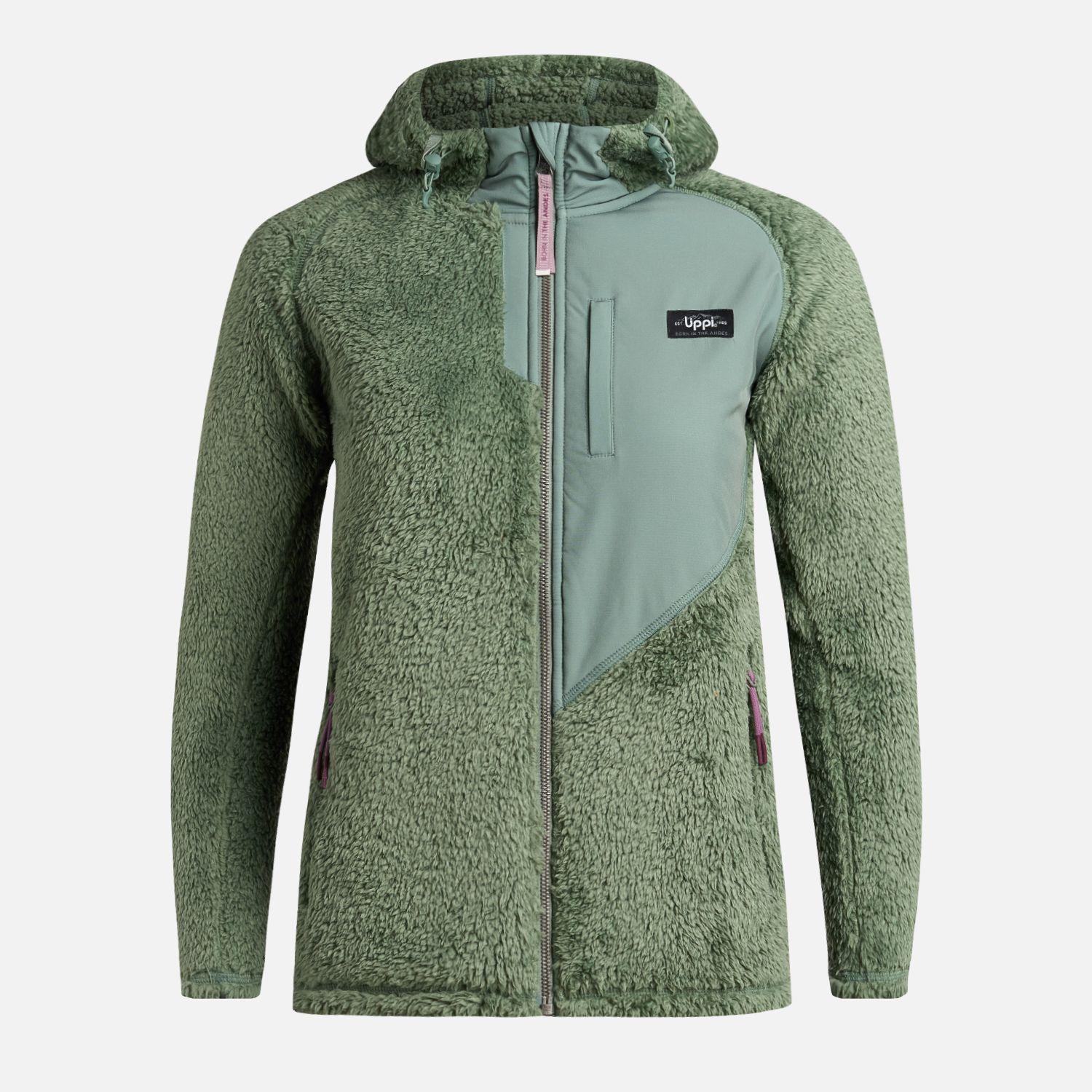 Polar Teen Girl Bear Shaggy-Pro Hoody Jade Oscuro Lippi I25-6