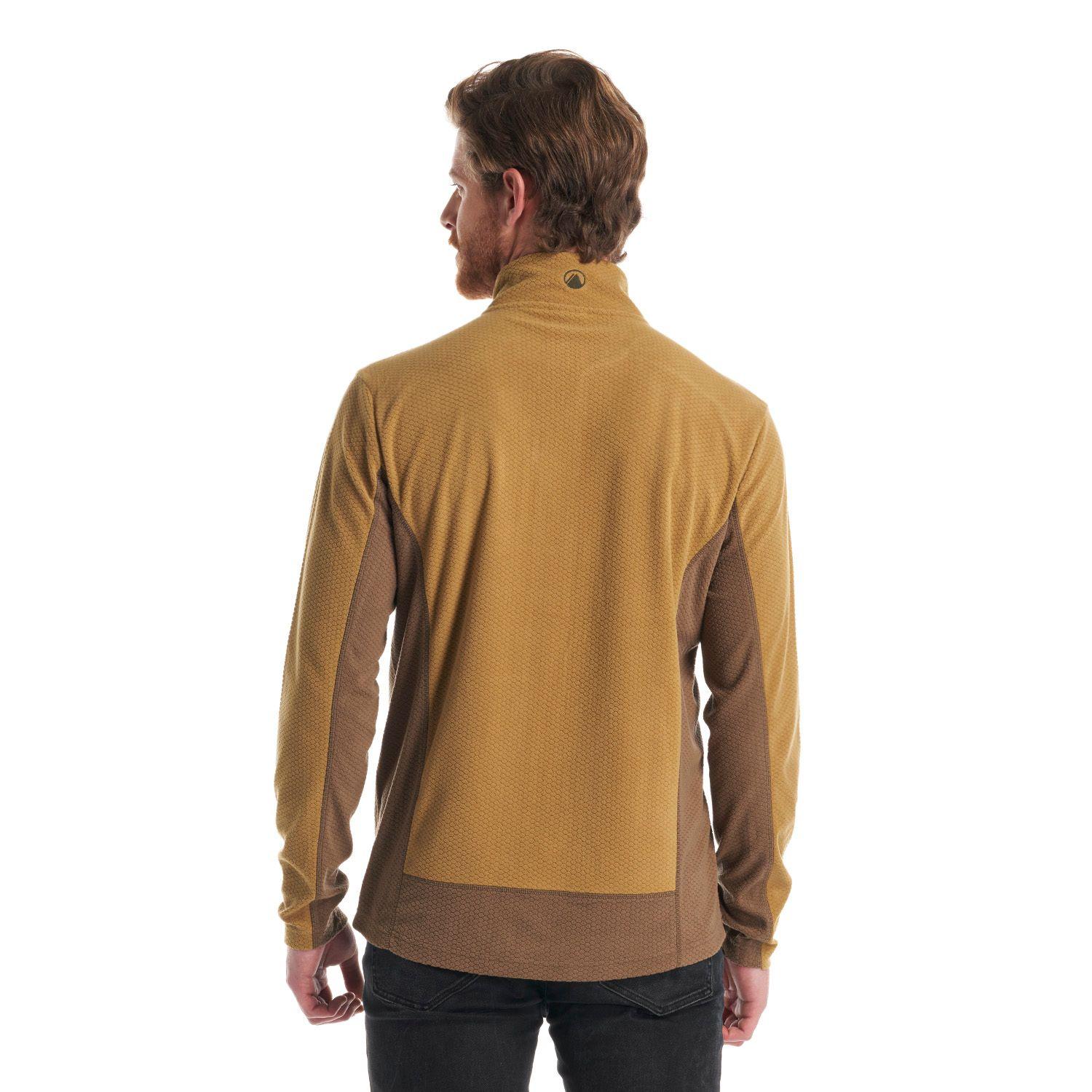 Poleron Hombre Numan Nano-F Jacket Cafe Pardo Lippi-5