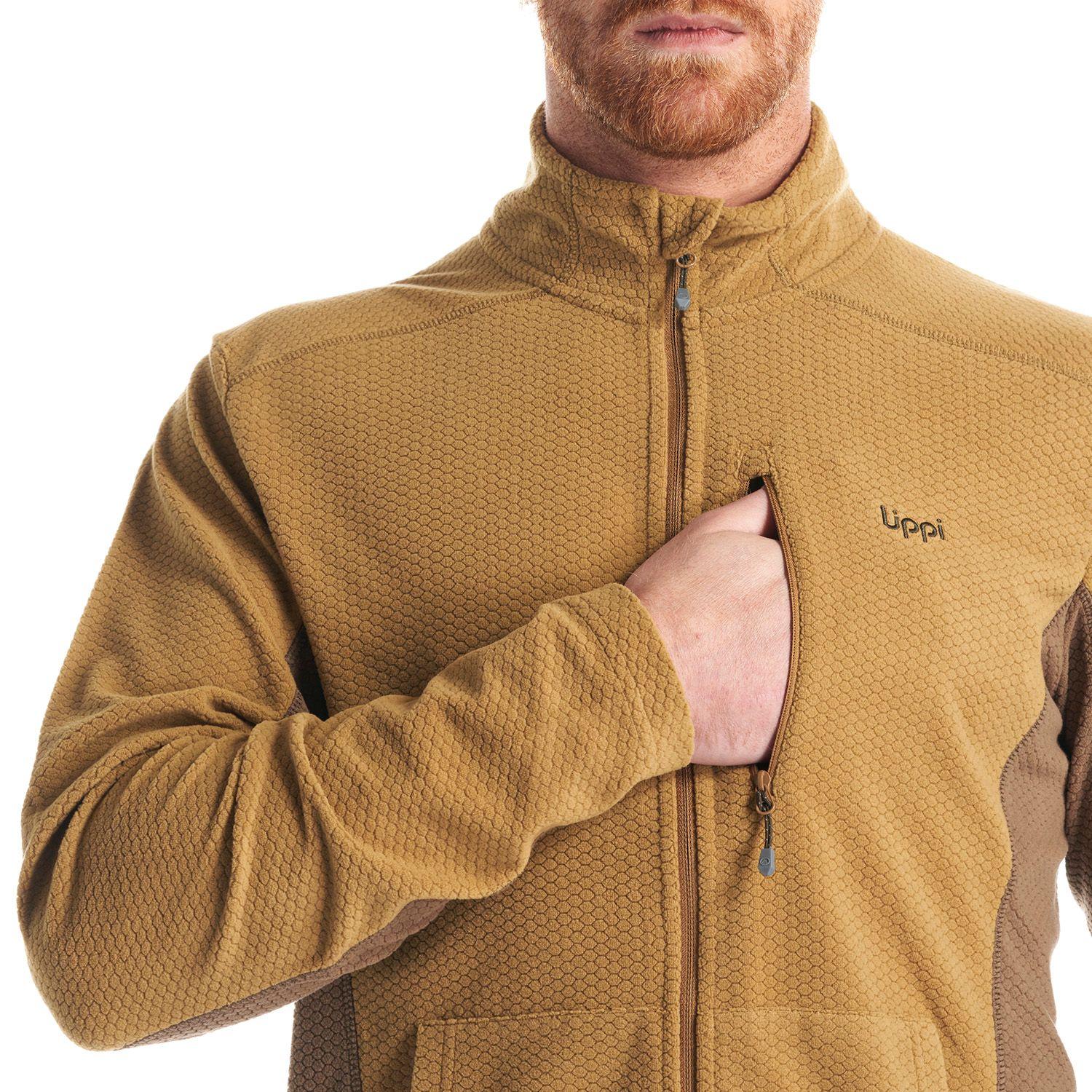 Poleron Hombre Numan Nano-F Jacket Cafe Pardo Lippi-6