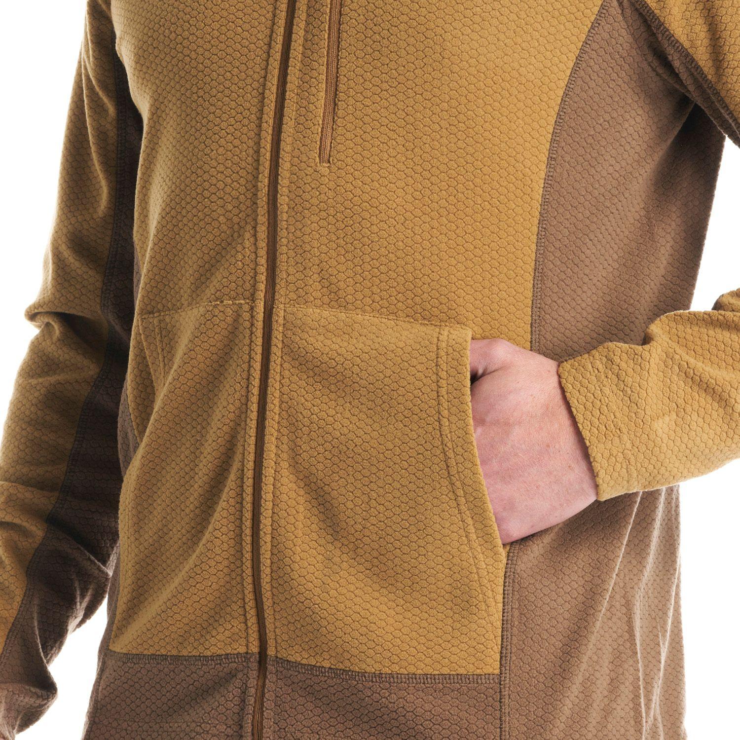 Poleron Hombre Numan Nano-F Jacket Cafe Pardo Lippi-7