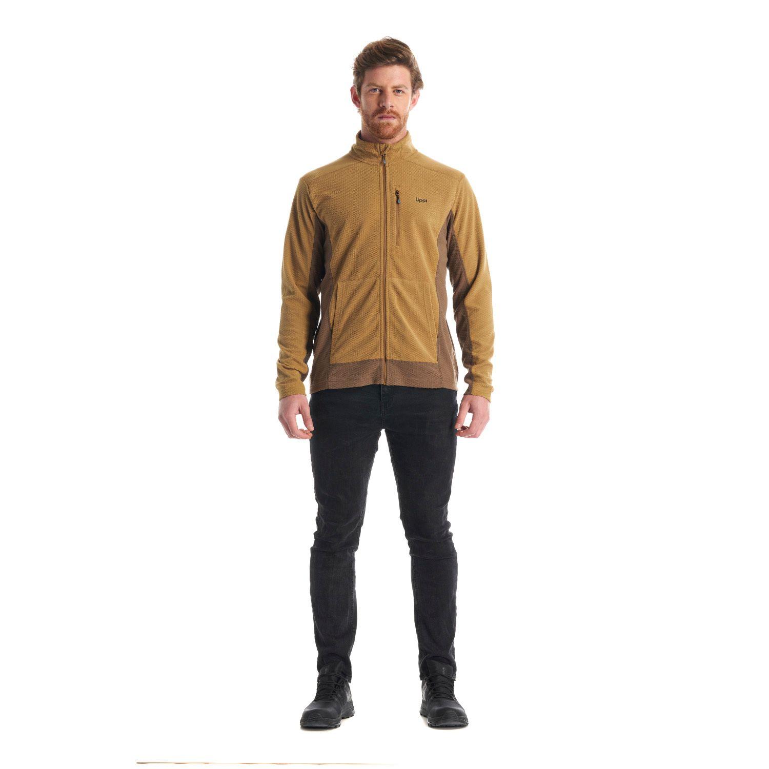 Poleron Hombre Numan Nano-F Jacket Cafe Pardo Lippi-8