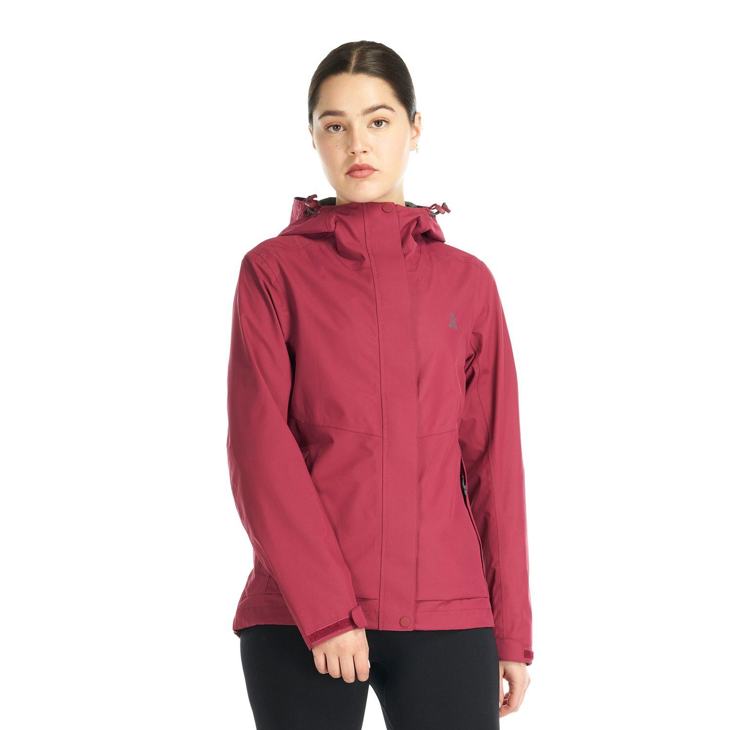 Chaqueta Mujer Ficus Frambuesa Oscuro Geography-1