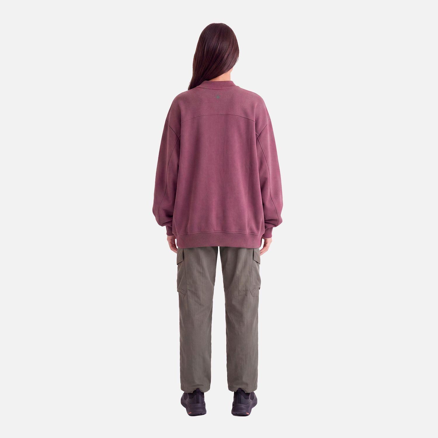 Polerón Mujer Ulmo Crewneck Sweatshirt Vino Lippi V27-5