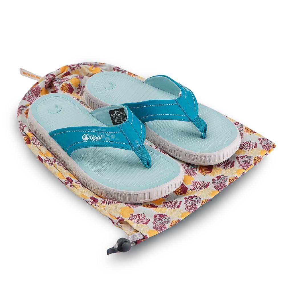 Sandalia Mujer Take & Go Azul Lippi 18-0