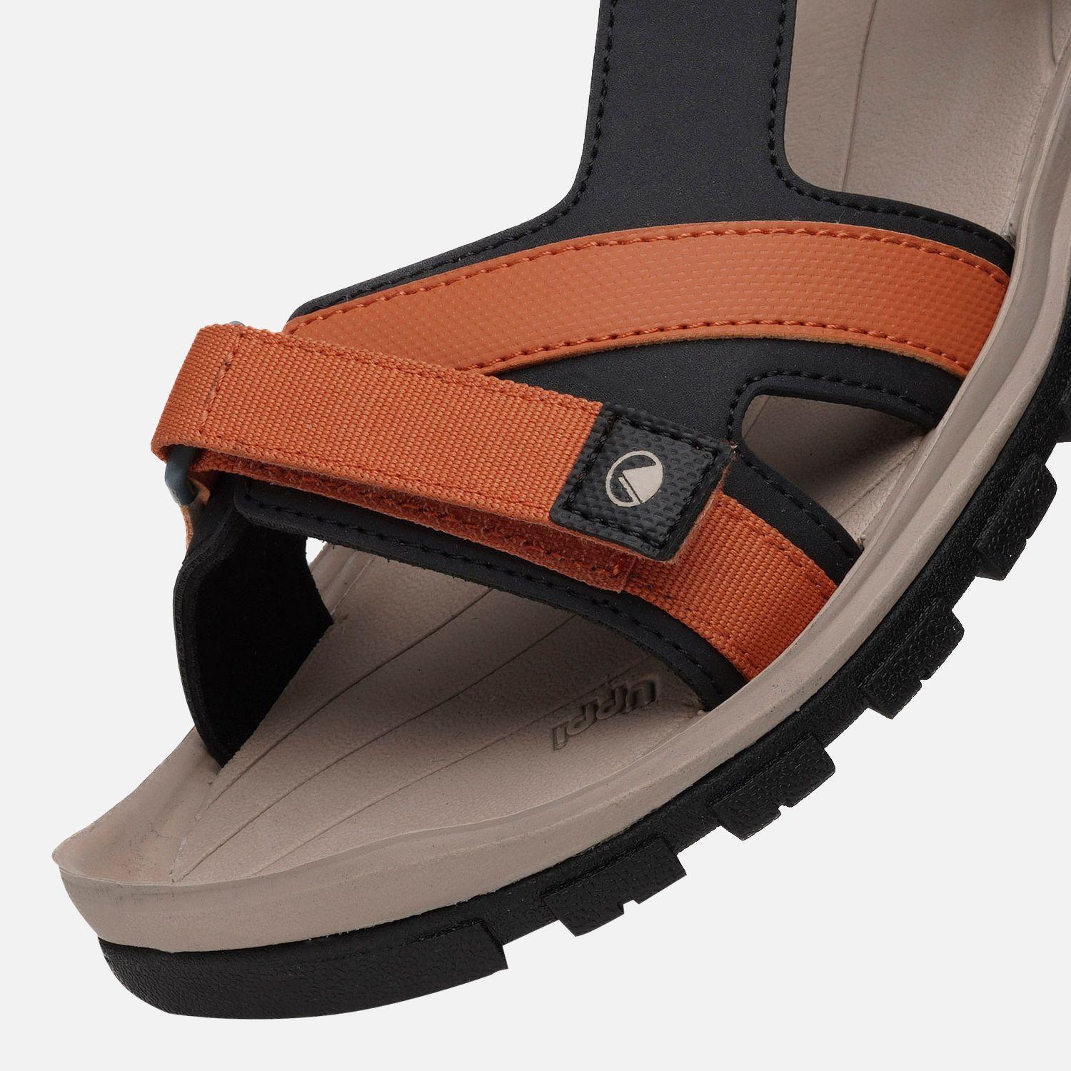 Sandalia Hombre Go Out Azul / Naranja Lippi V26-4