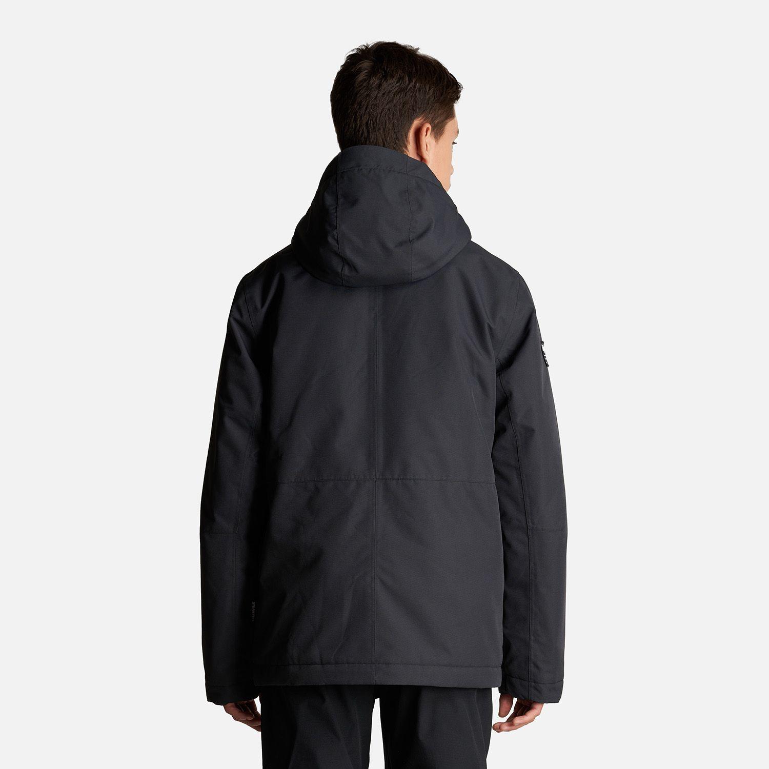 Chaqueta Teen Boy Roble B-Dry Hoody Jacket Negro Lippi I23-3