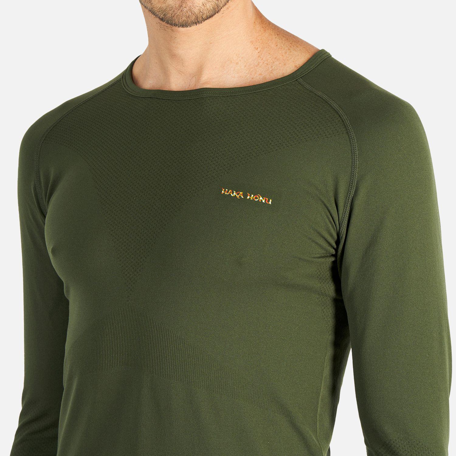 Primera Capa Hombre Puma Austral Top Verde   Haka Honu-3