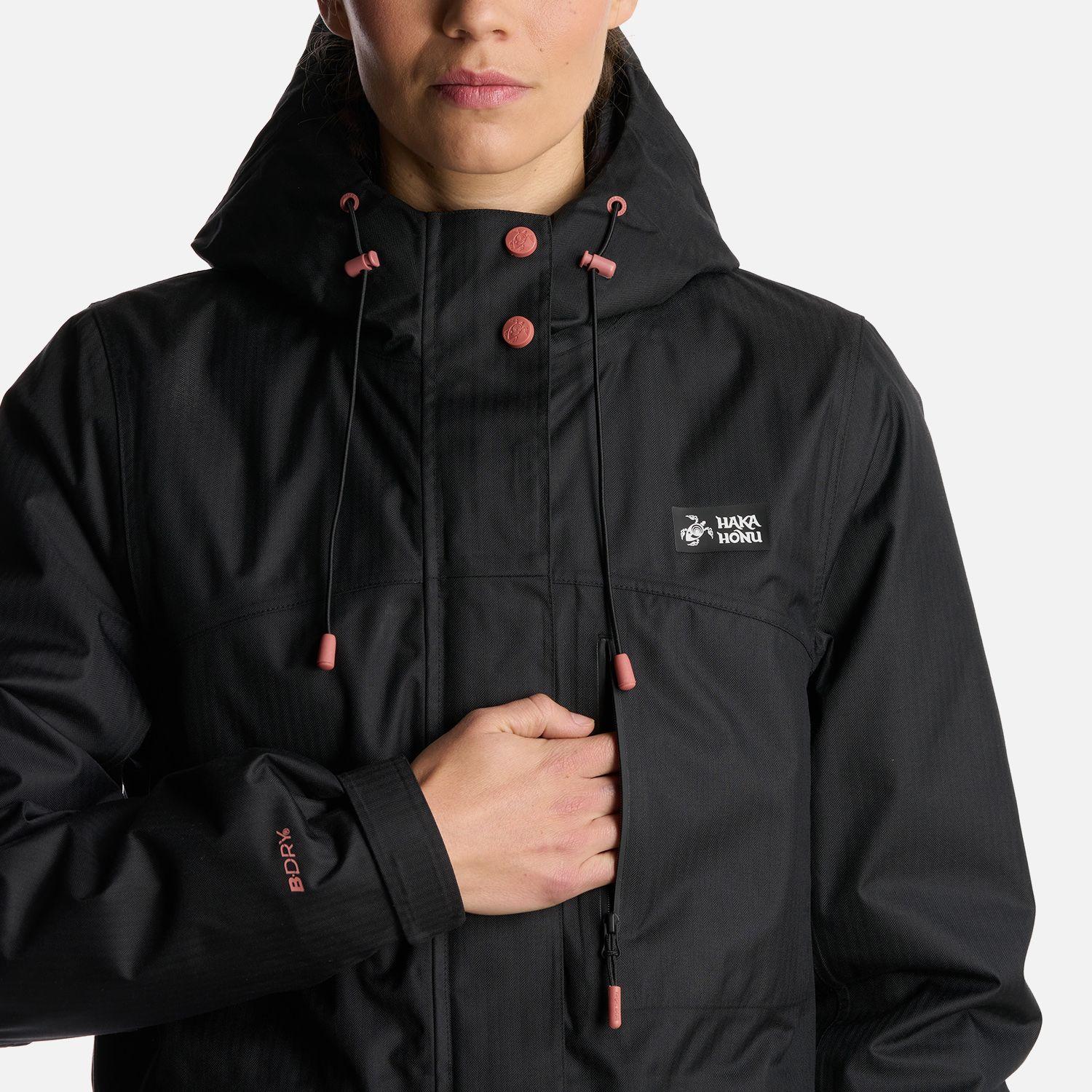 Chaqueta Mujer Perro Guapo Pro Negro Haka Honu-6