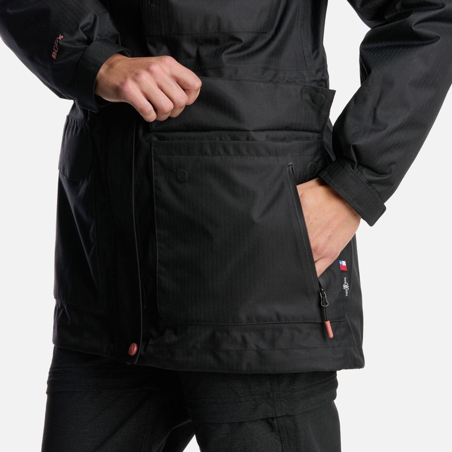 Chaqueta Mujer Perro Guapo Pro Negro Haka Honu-7
