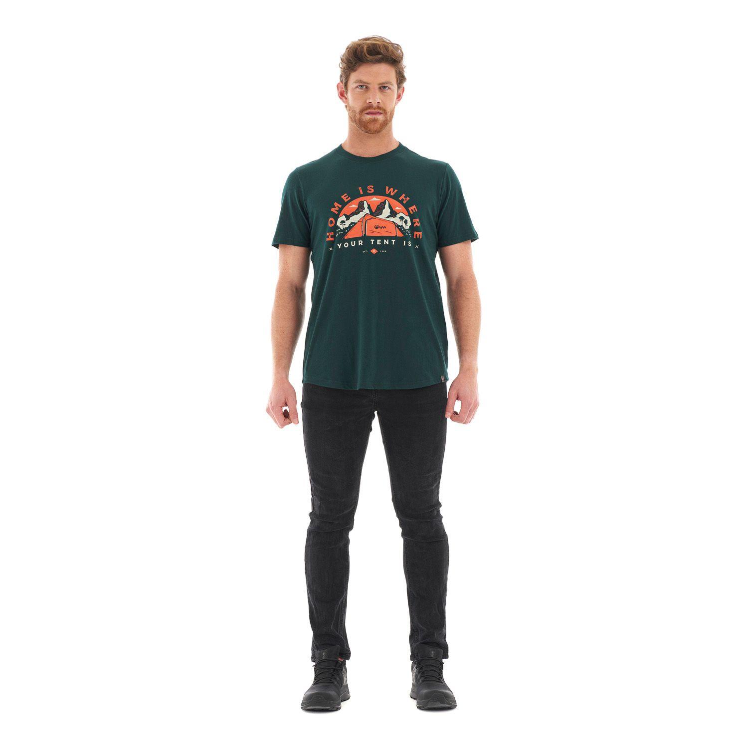 Polera Hombre Heritage UV-Stop T-Shirt Turquesa Oscuro Lippi-7