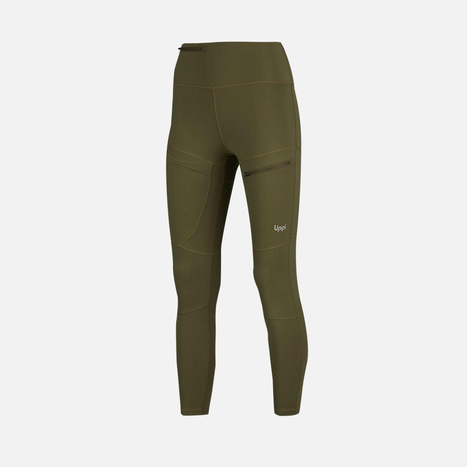 Calza Mujer In-Action Trekking Leggings Oliva Oscuro Lippi-0