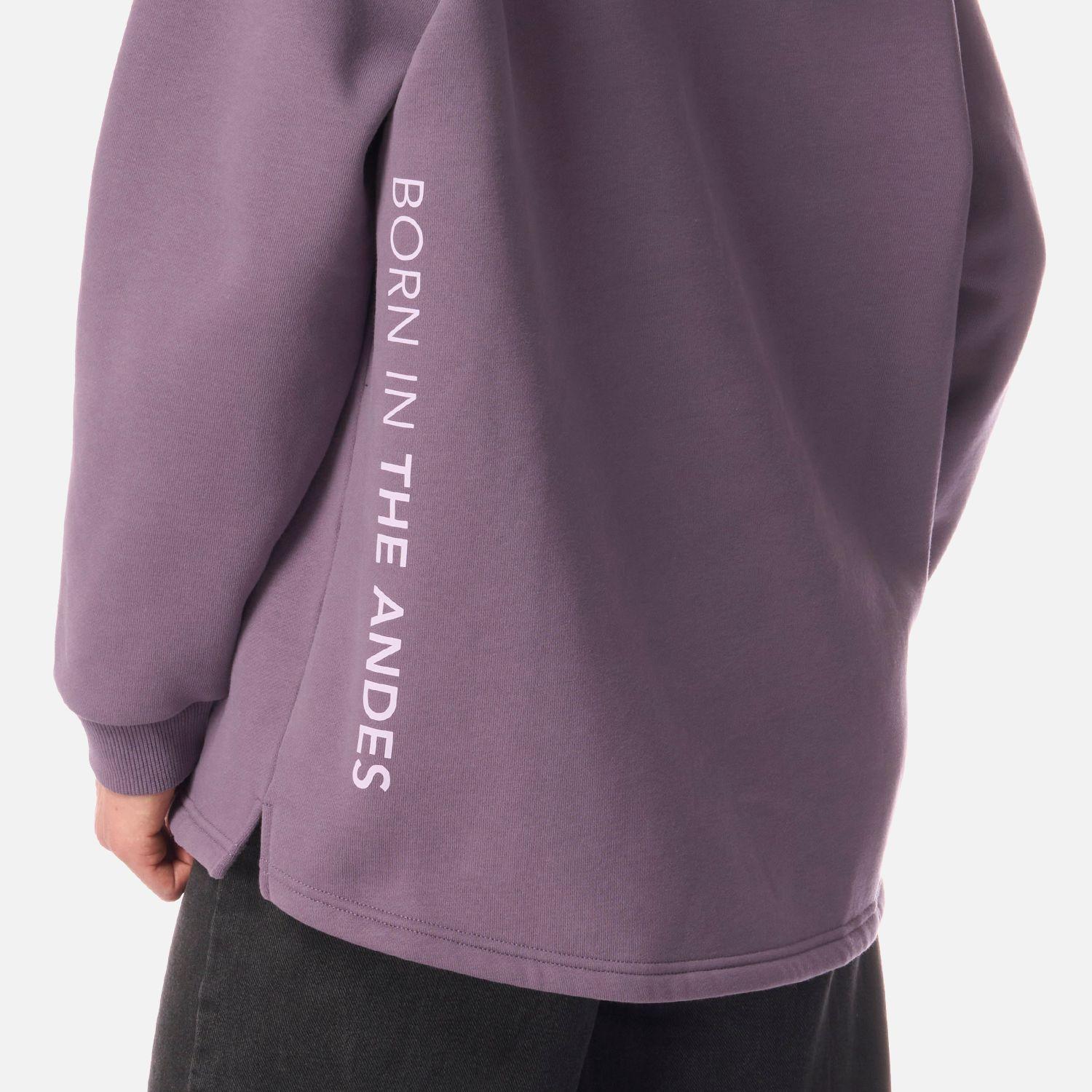 Polerón Mujer Heavy Duty Hoody Sweatshirt Violeta Lippi-4