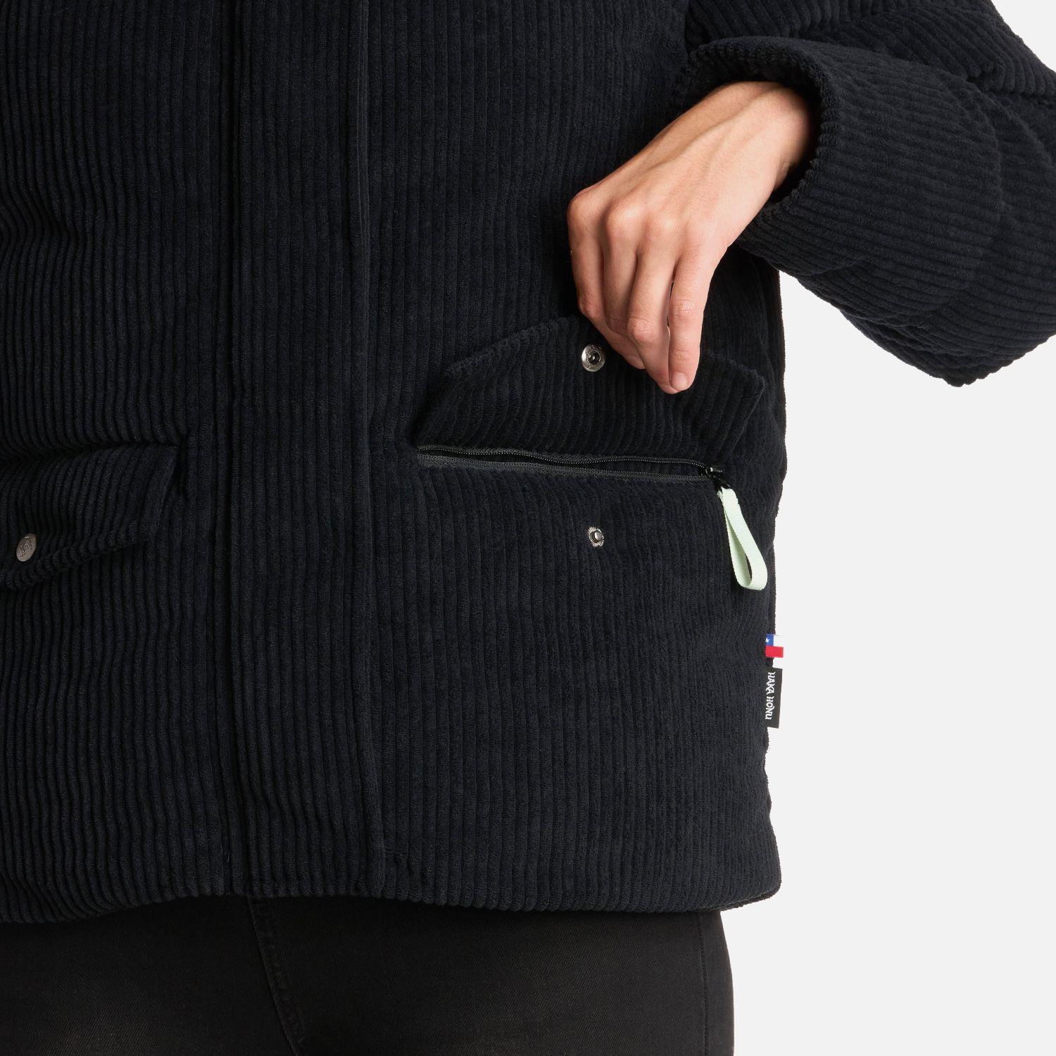 Chaqueta Mujer Ecole Negro Haka Honu I25-4