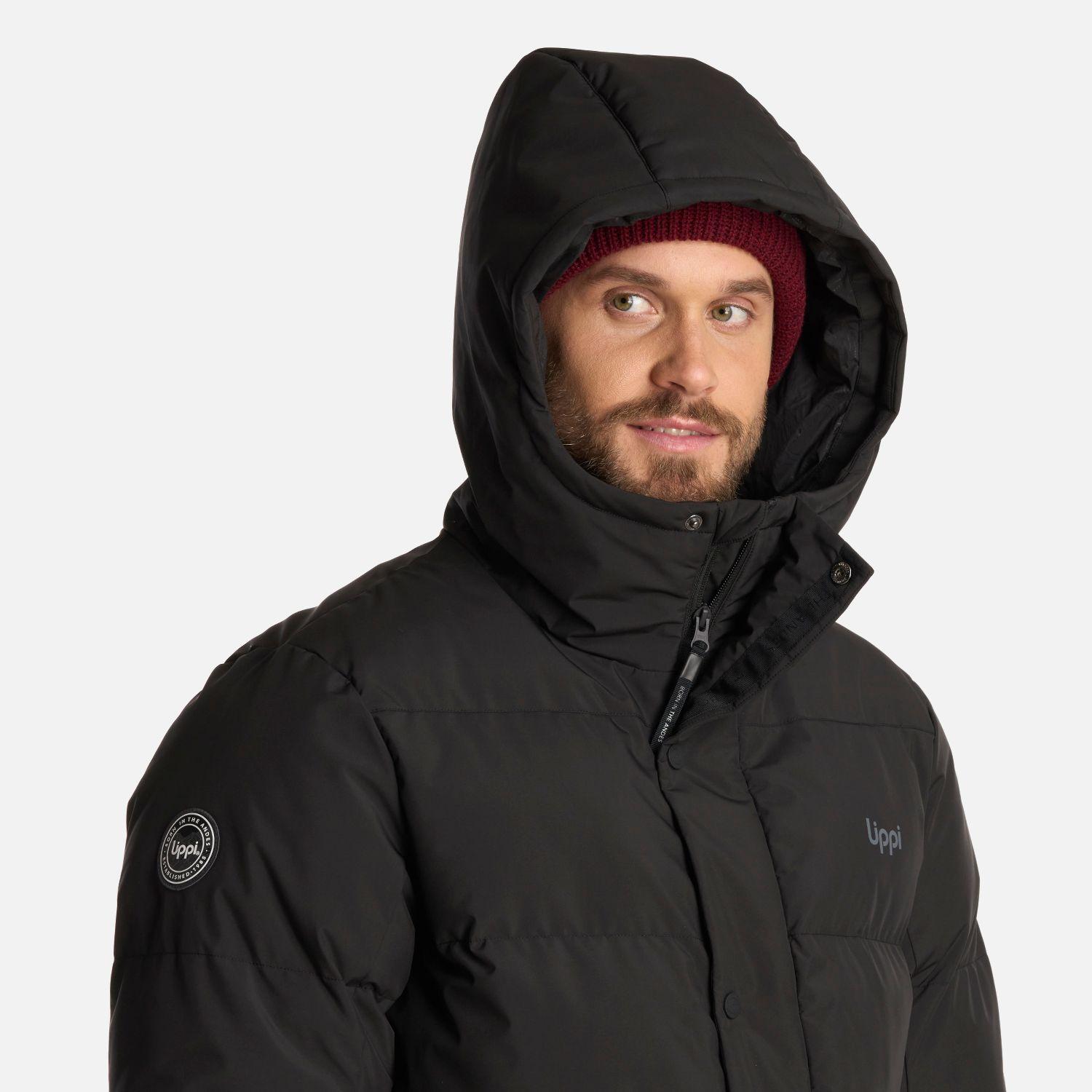 Chaqueta Hombre Long And Warm SteamPro Hoody Negro Lippi I25-3