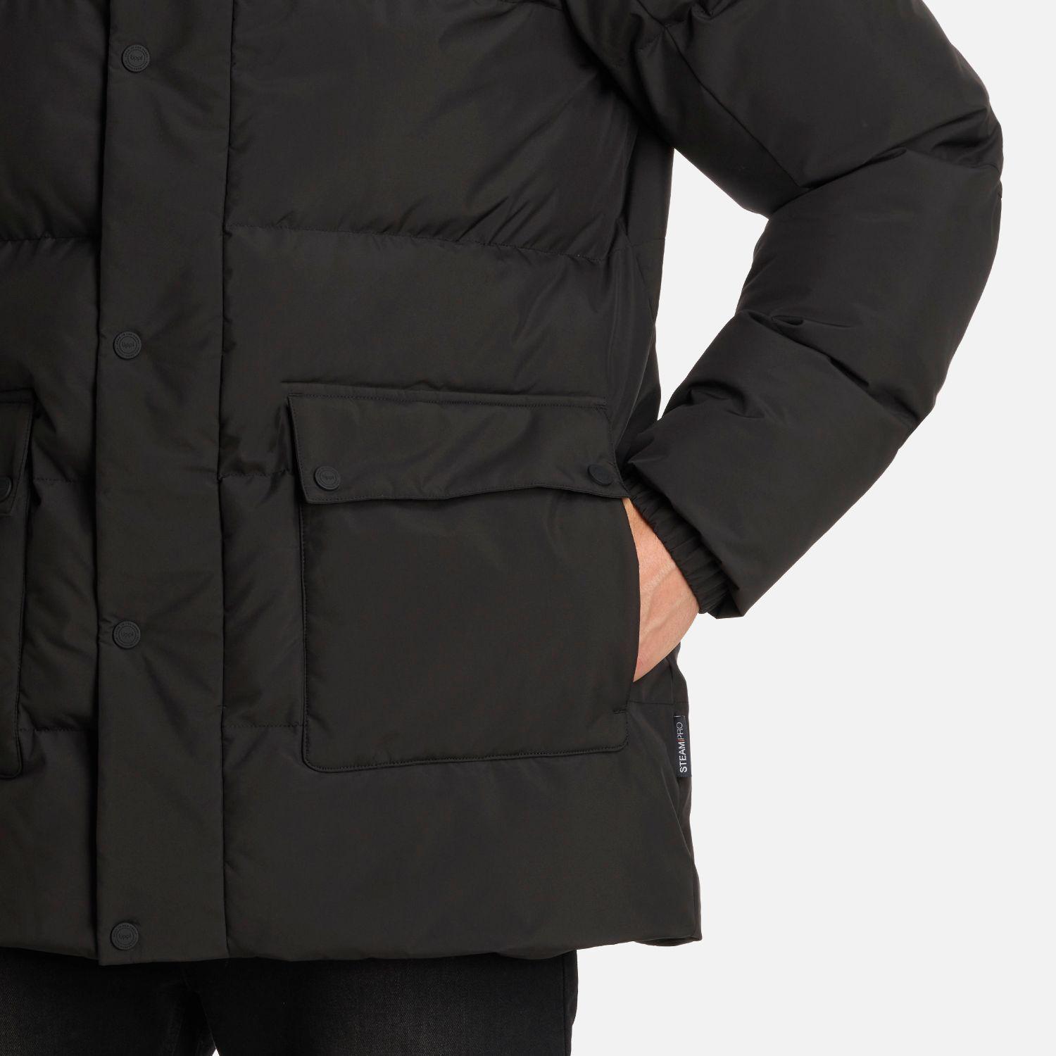 Chaqueta Hombre Long And Warm SteamPro Hoody Negro Lippi I25-5