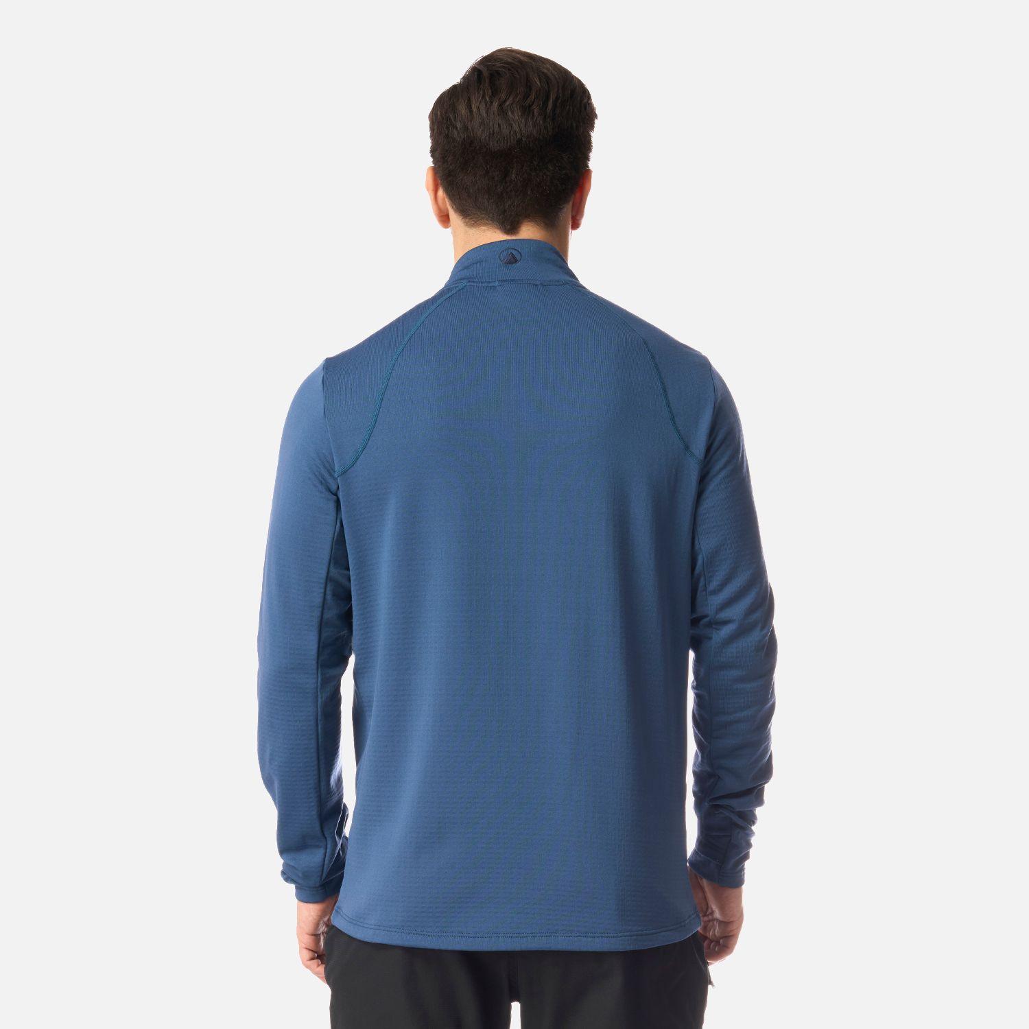 Polerón Hombre Viedma 1000 Nano-F Full Zip Azul Oscuro Lippi-2