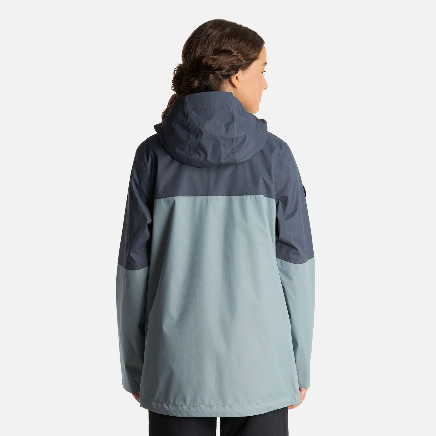 Chaqueta Teen Girl Blizzard B-Dry Hoody Jacket Azul Marino Verde Grisaceo Lippi I23-3