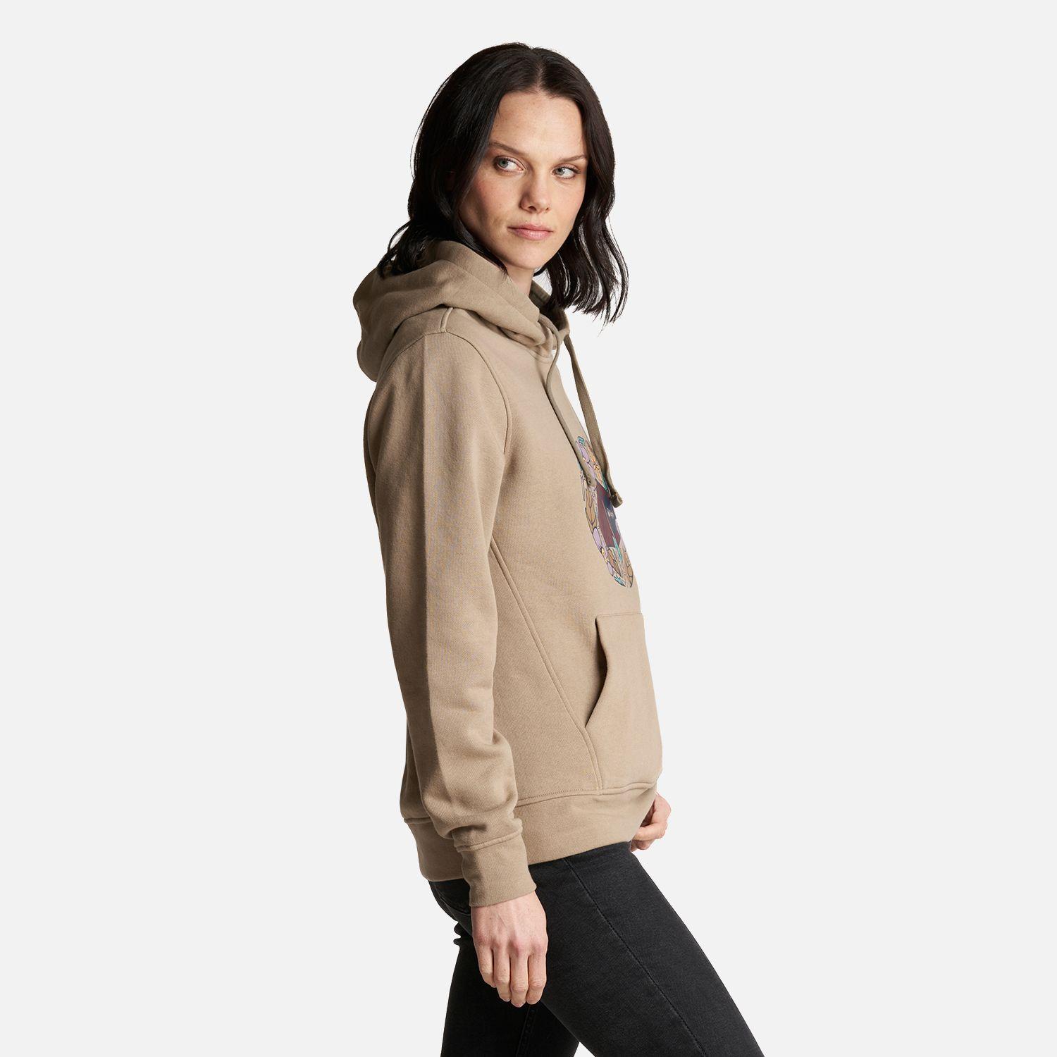 Poleron Mujer Insigne Hoody Sweatshirt Taupe Lippi-2