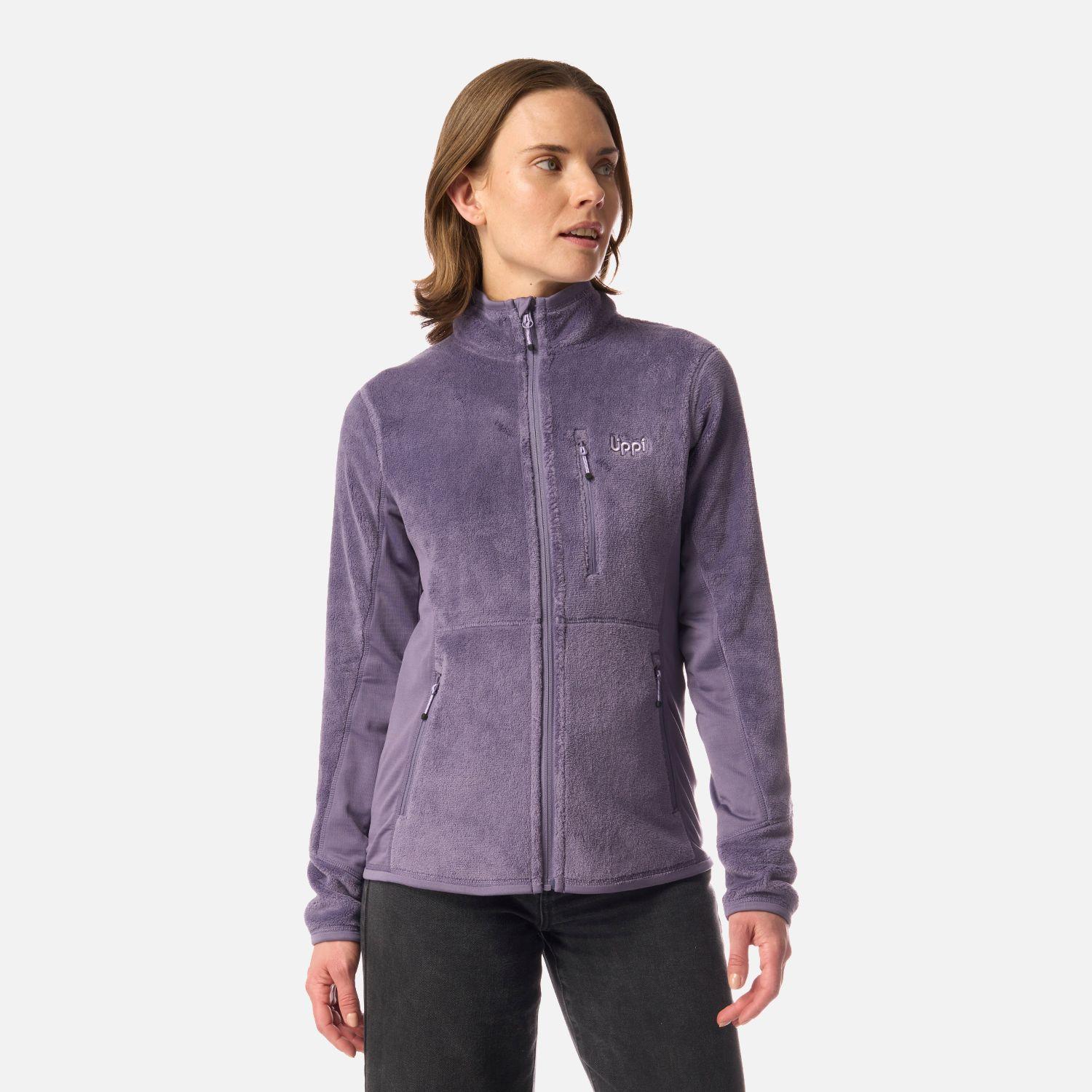 Polar Mujer Numan Shaggy-Pro Jacket Violeta Lippi I26-0