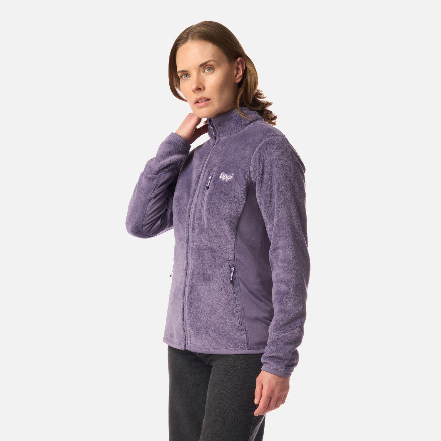 Polar Mujer Numan Shaggy-Pro Jacket Violeta Lippi I26-1