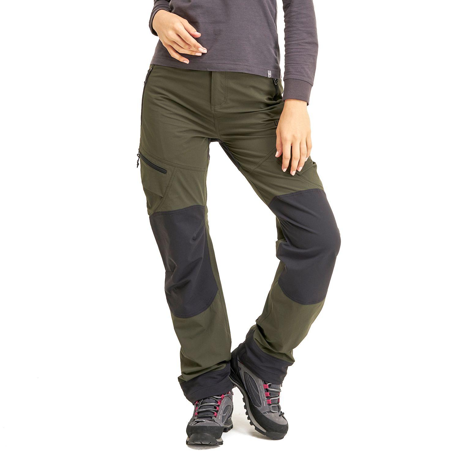 Pantalon Mujer Pioneer Q-Dry Pants Verde Oscuro Lippi-1