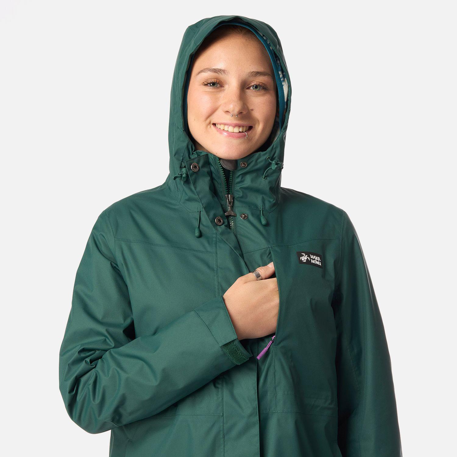 Chaqueta Mujer Corteza Esmeralda Haka Honu I26-3